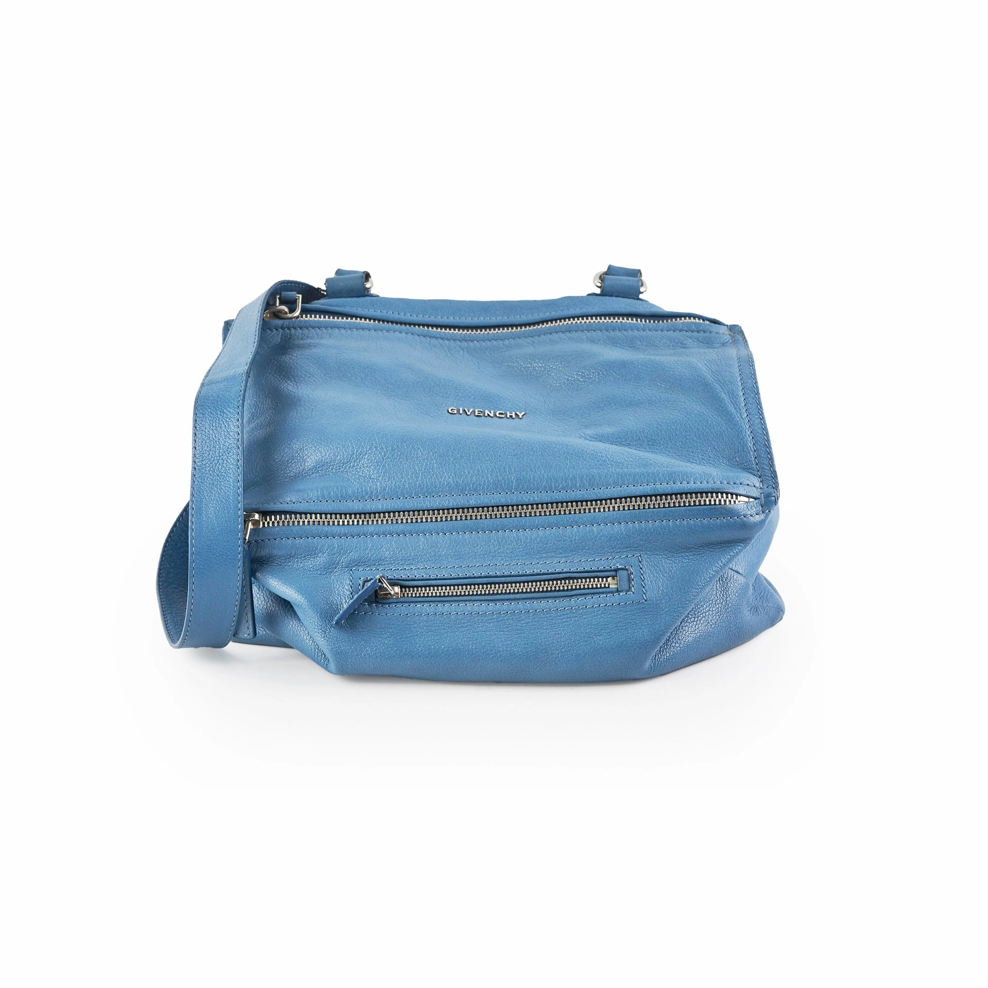 Givency Medium Pandora Goatskin Blue