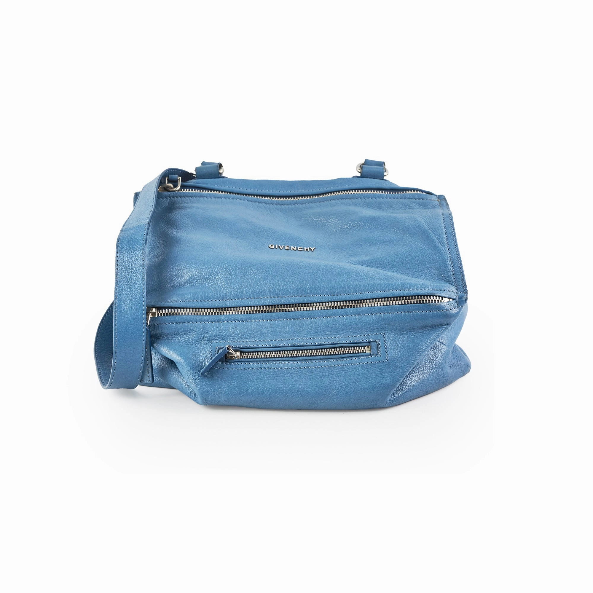 Givency Medium Pandora Goatskin Blue