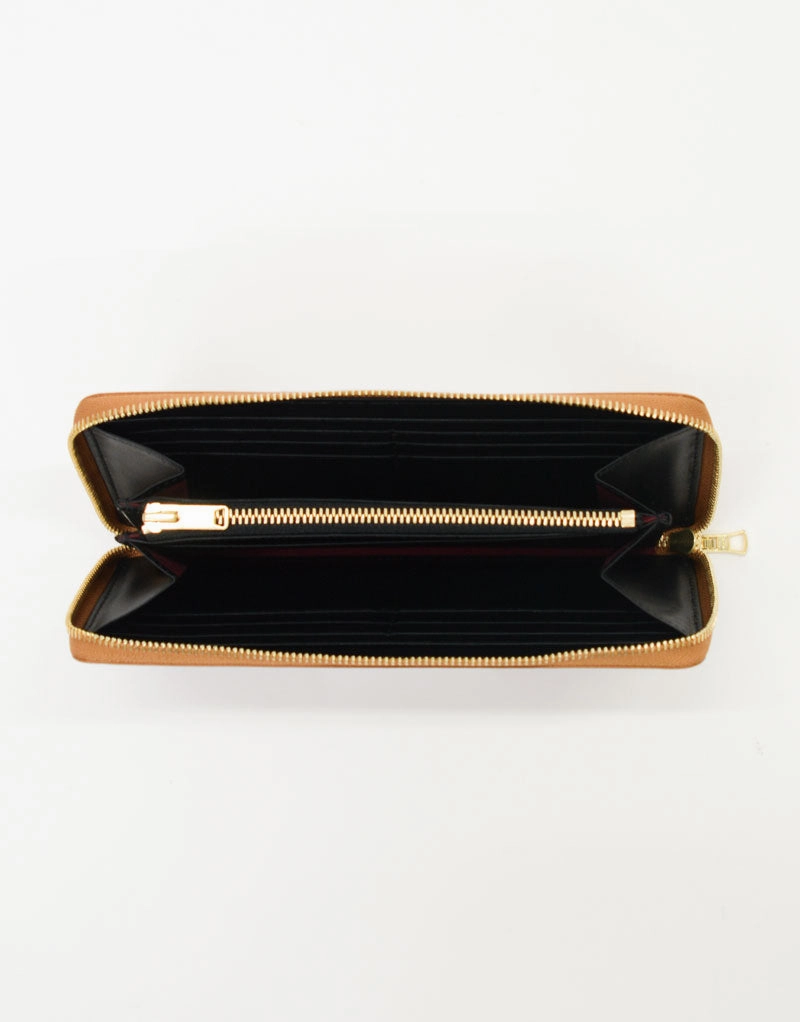 Gloss Round Zip Wallet No.02840