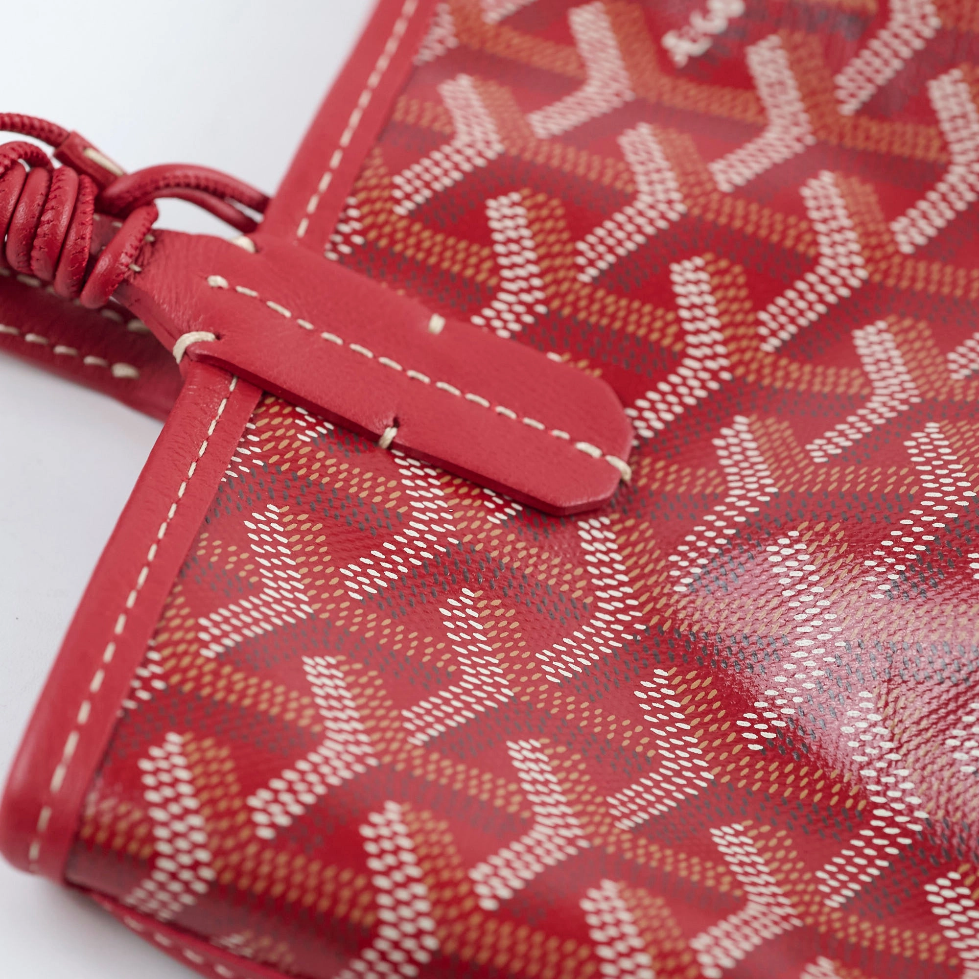 Goyard Mini Anjou Tote Red