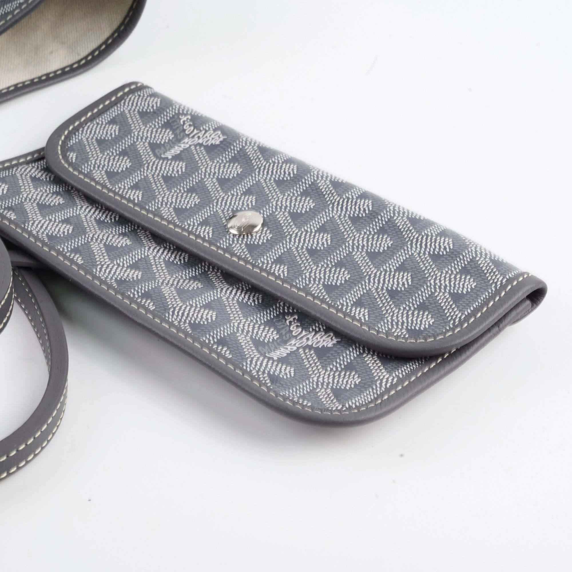 Goyard St Louis PM Grey Shoulder Bag