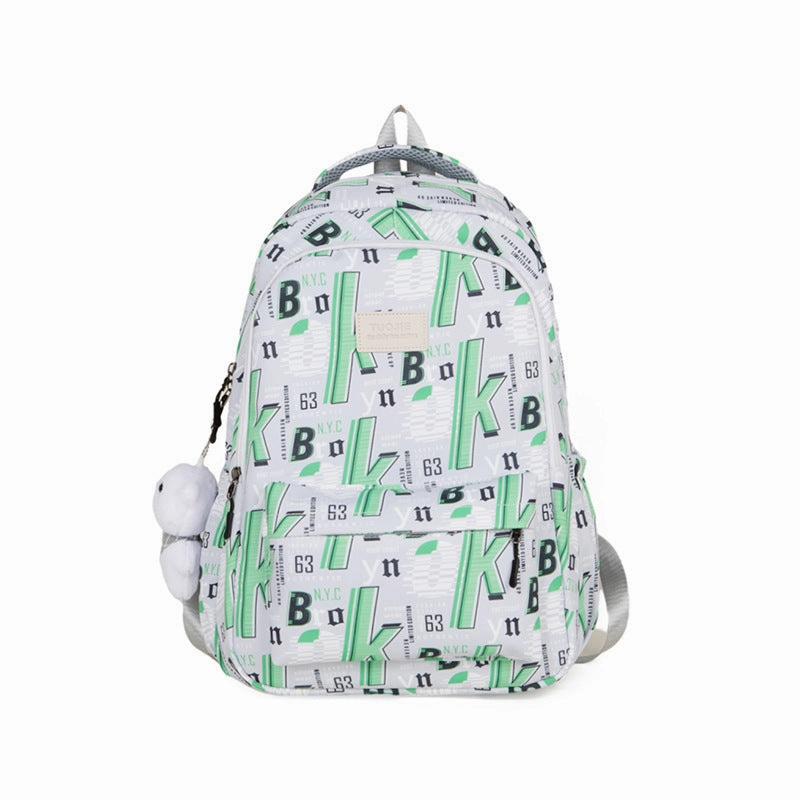 Graffiti casual backpack student backpack
