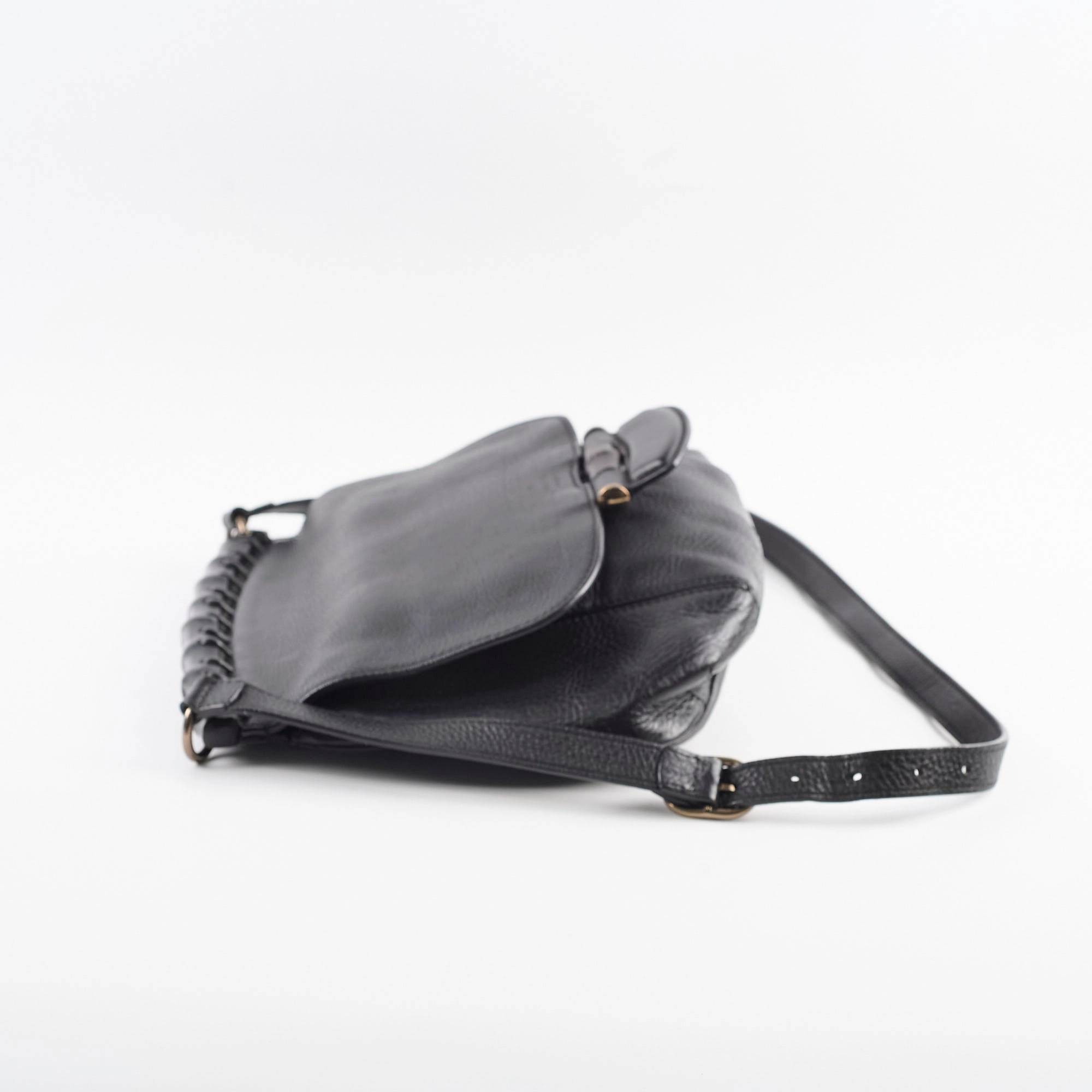 Gucci Bamboo Messenger Black