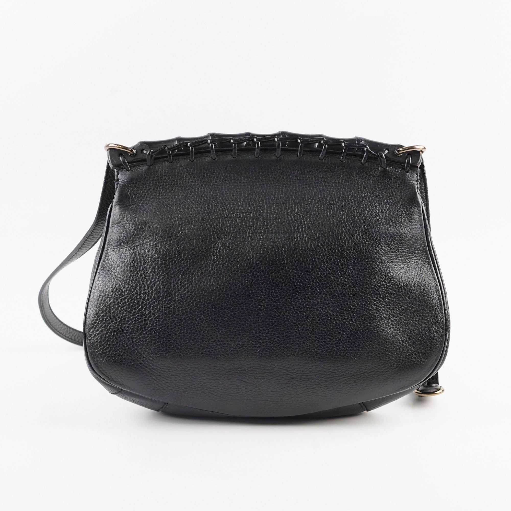 Gucci Bamboo Messenger Black