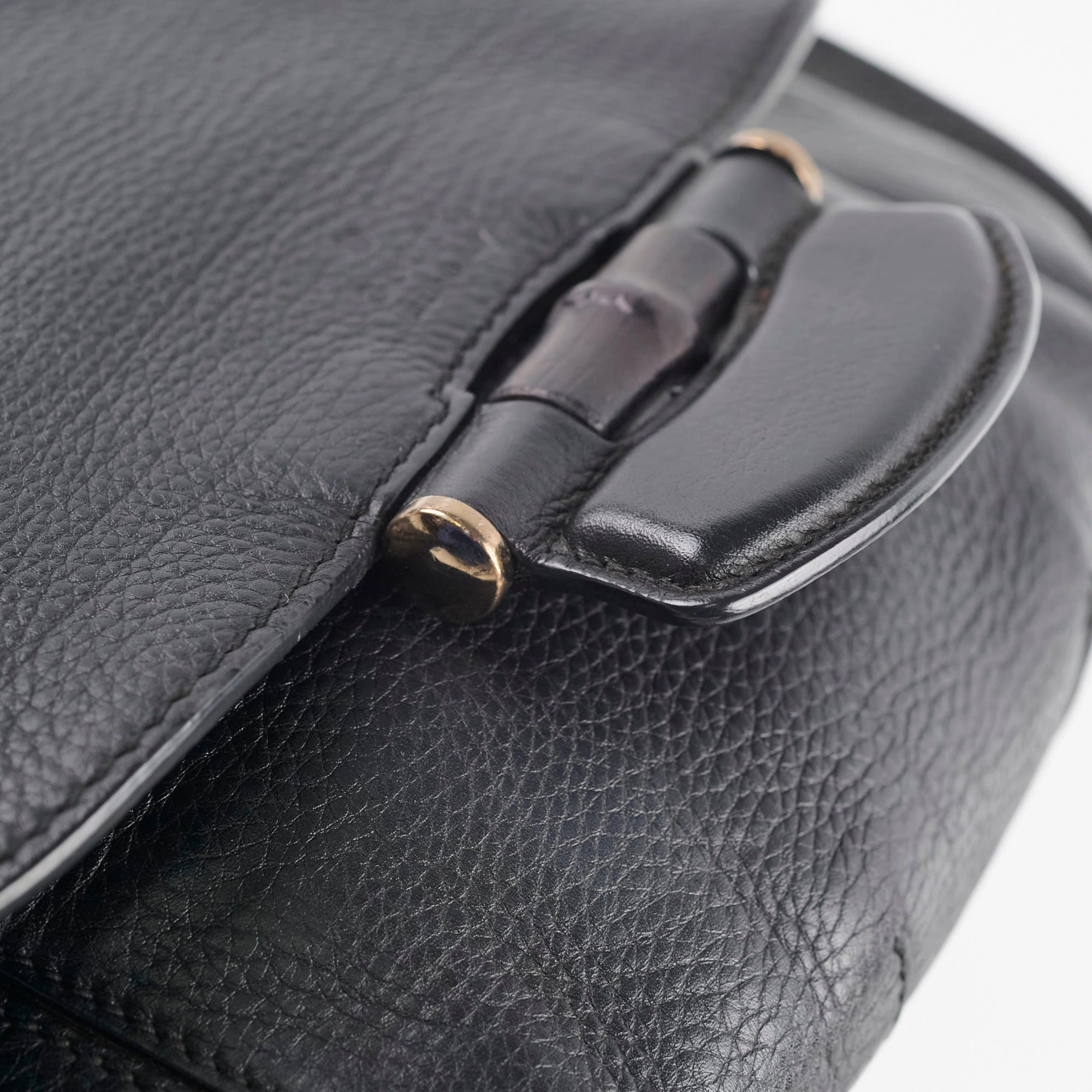 Gucci Bamboo Messenger Black