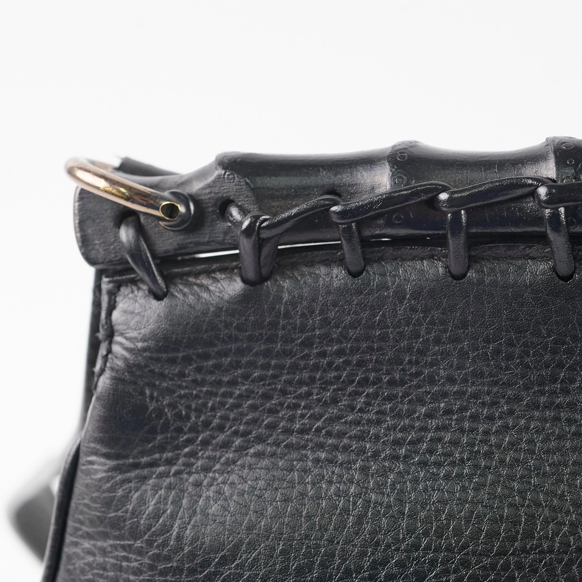 Gucci Bamboo Messenger Black