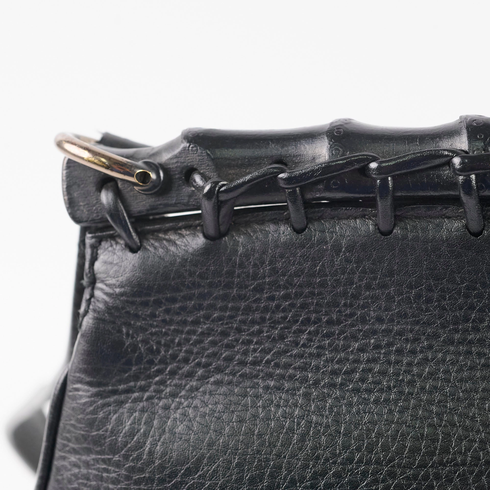Gucci Bamboo Messenger Black