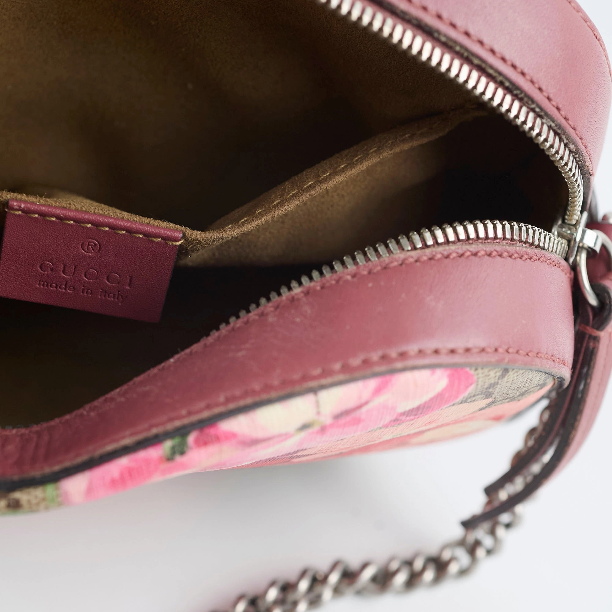 Gucci Bloom Crossbody Bag Burgundy