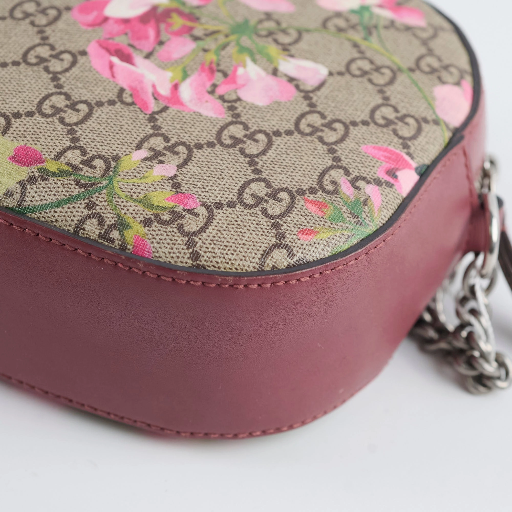 Gucci Bloom Crossbody Bag Burgundy