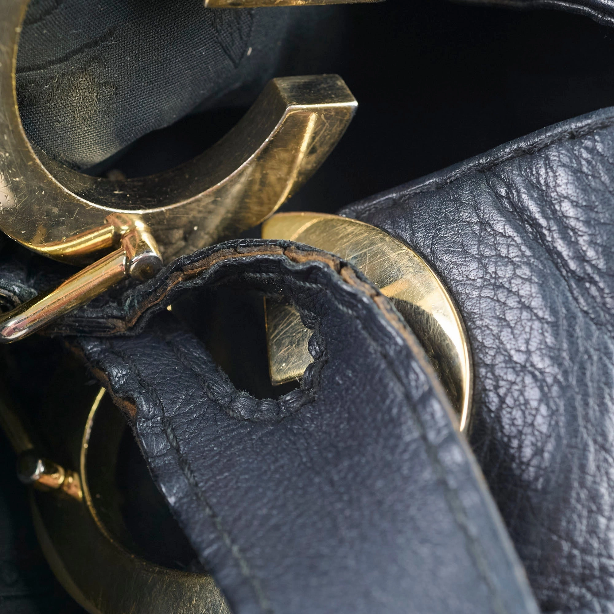 Gucci Charlotte Messenger Bag Black