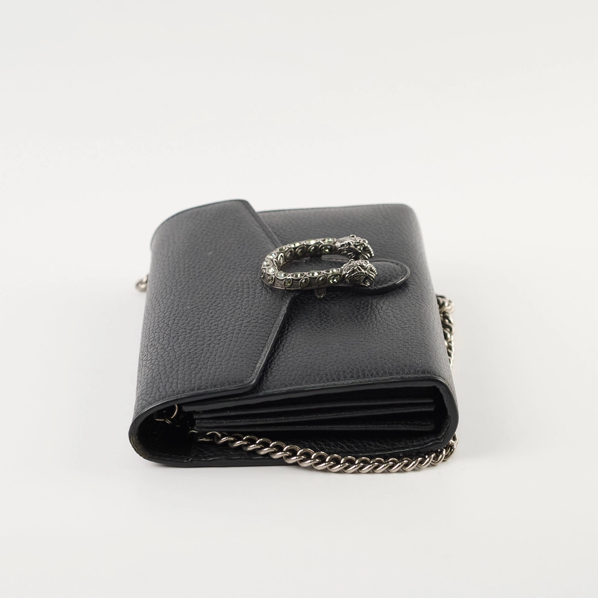 Gucci Dionysus Black Wallet On Chain WOC
