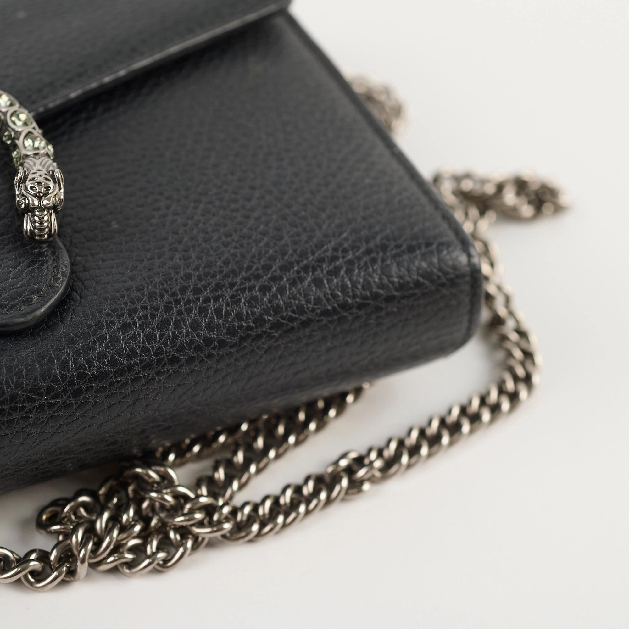 Gucci Dionysus Black Wallet On Chain WOC