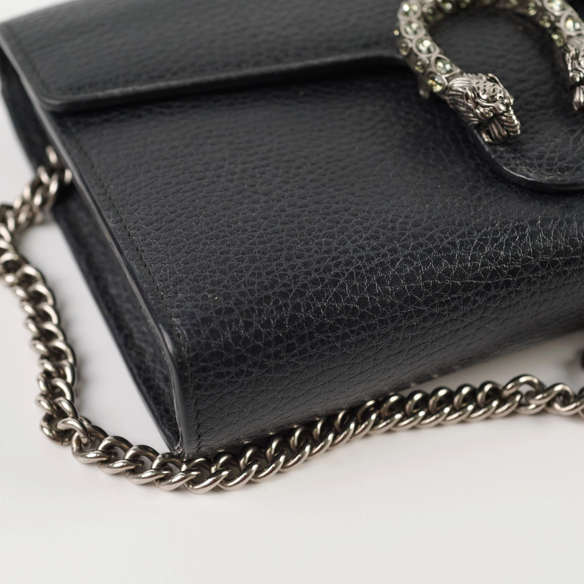 Gucci Dionysus Black Wallet On Chain WOC