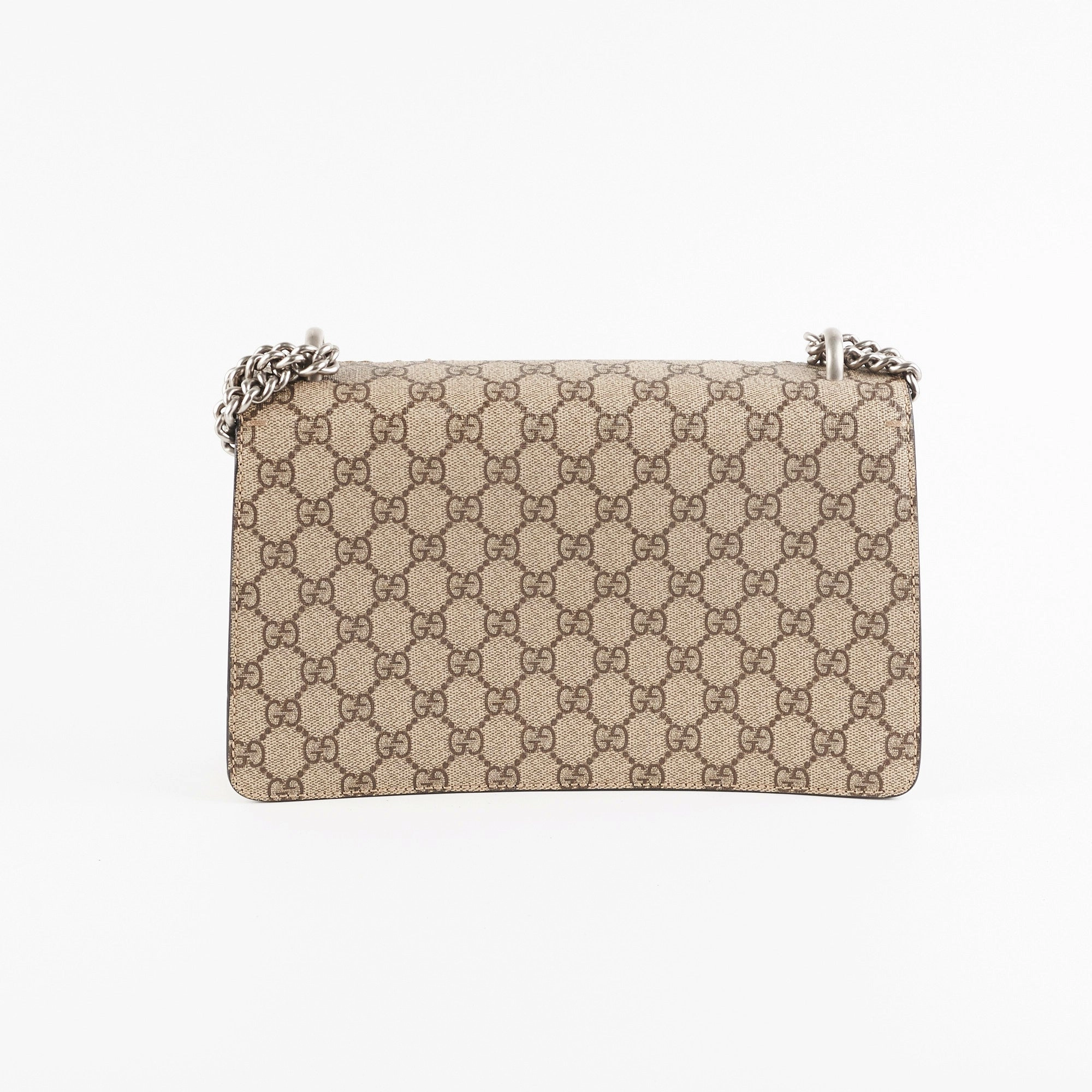Gucci Dionysus Small Monogram Python with Embellished Elephant Patches