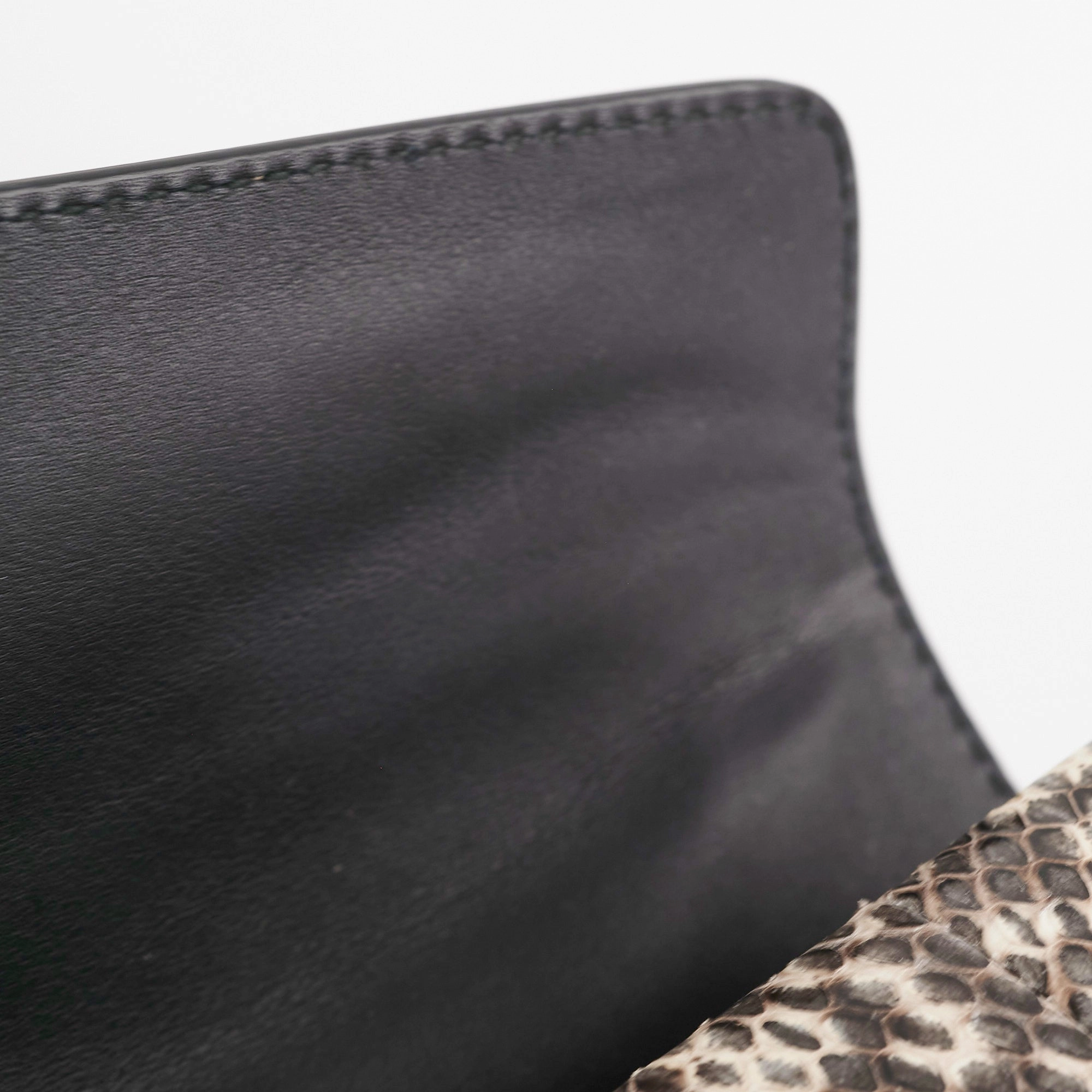 Gucci Dionysus Small Monogram Python with Embellished Elephant Patches