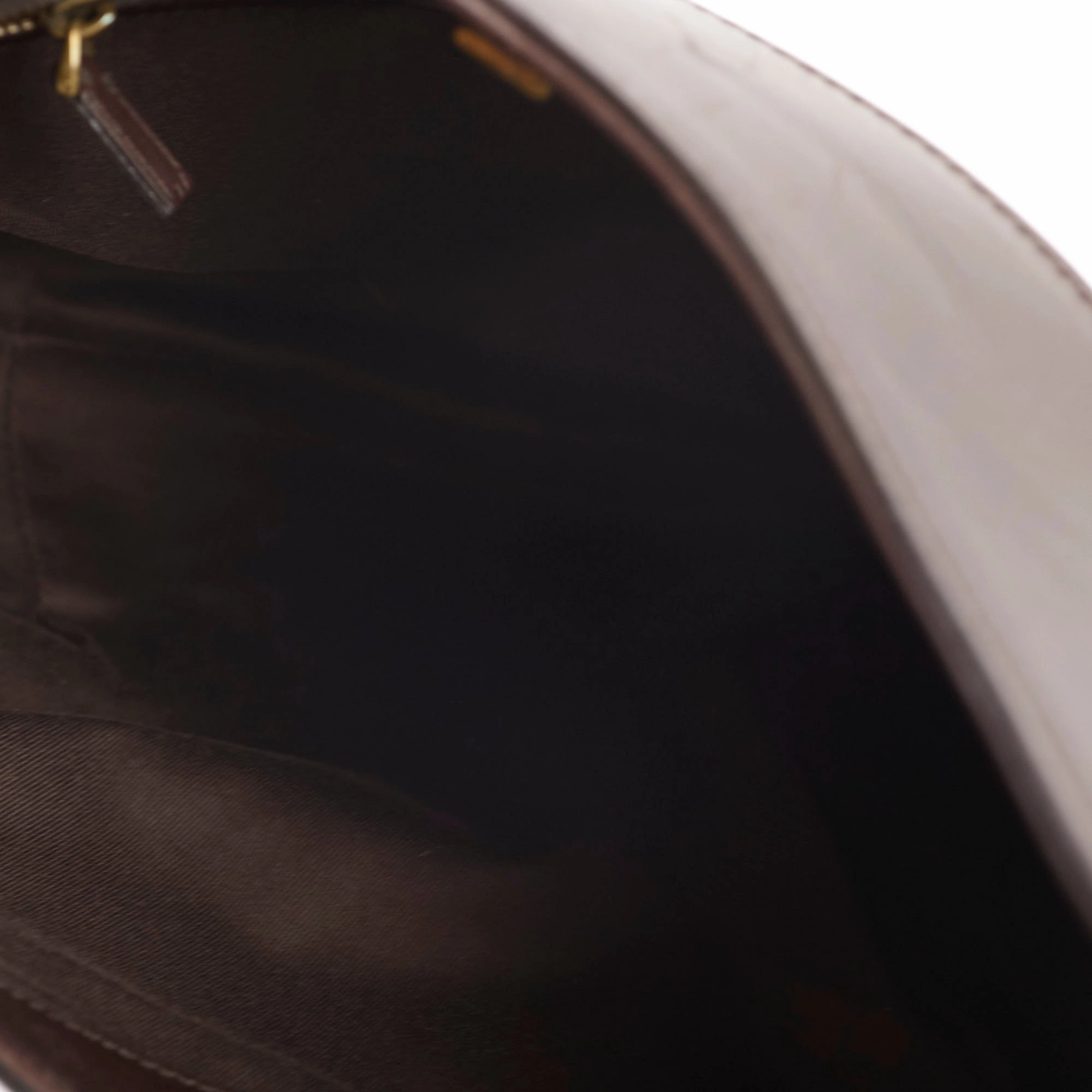Gucci GG Canvas Half Moon Bag Brown