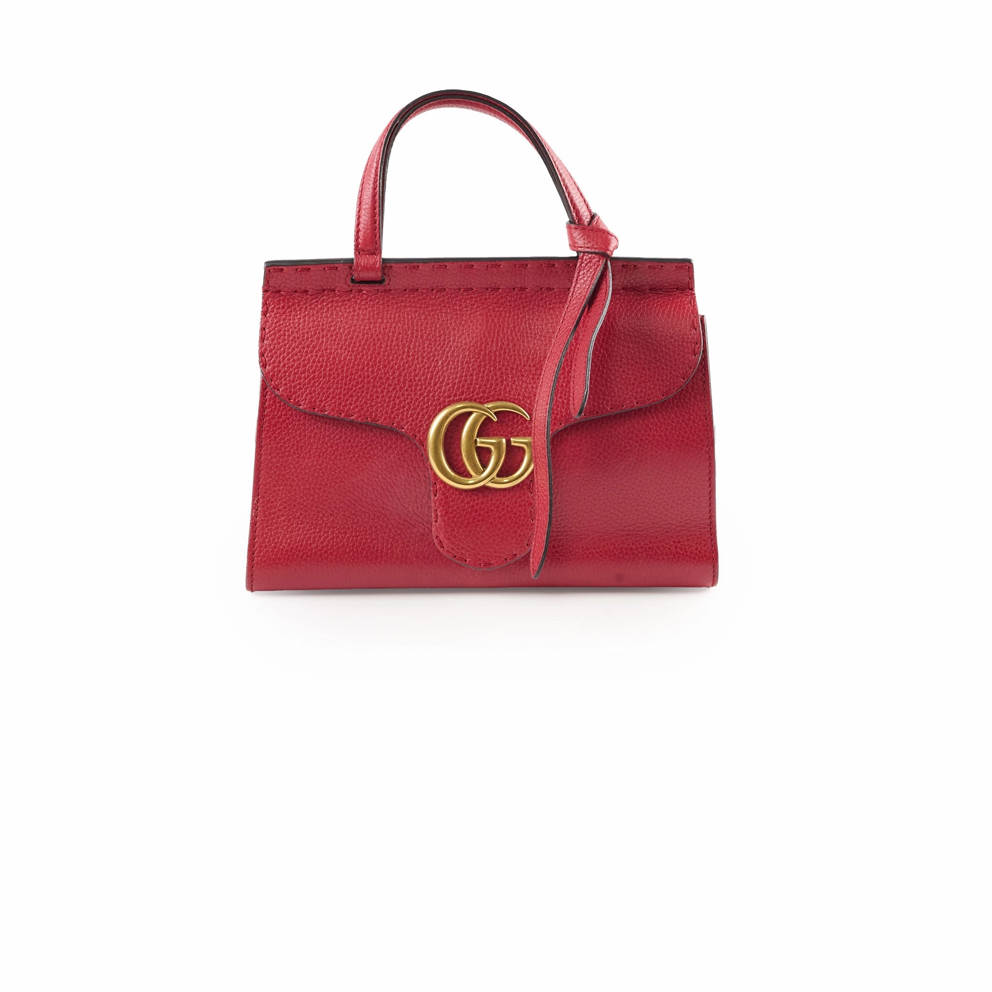 Gucci GG Marmont Top Handle Red