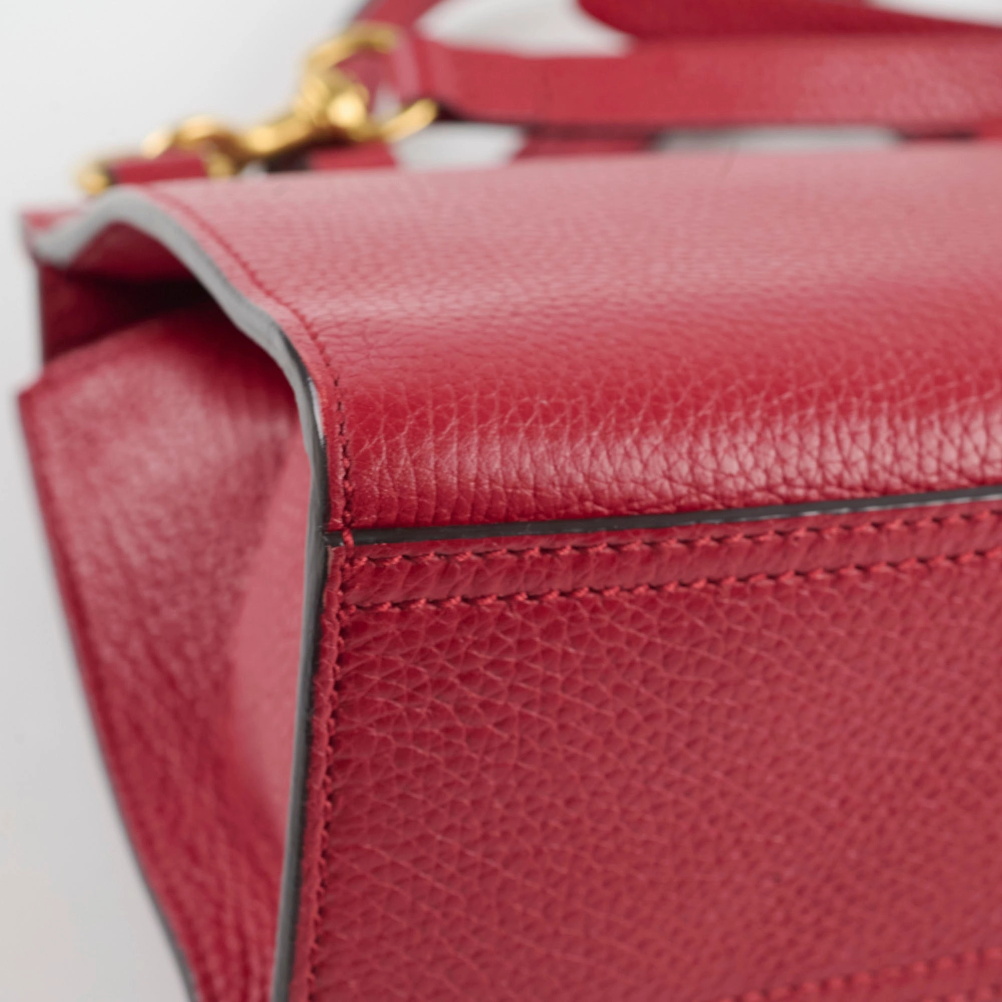 Gucci GG Marmont Top Handle Red