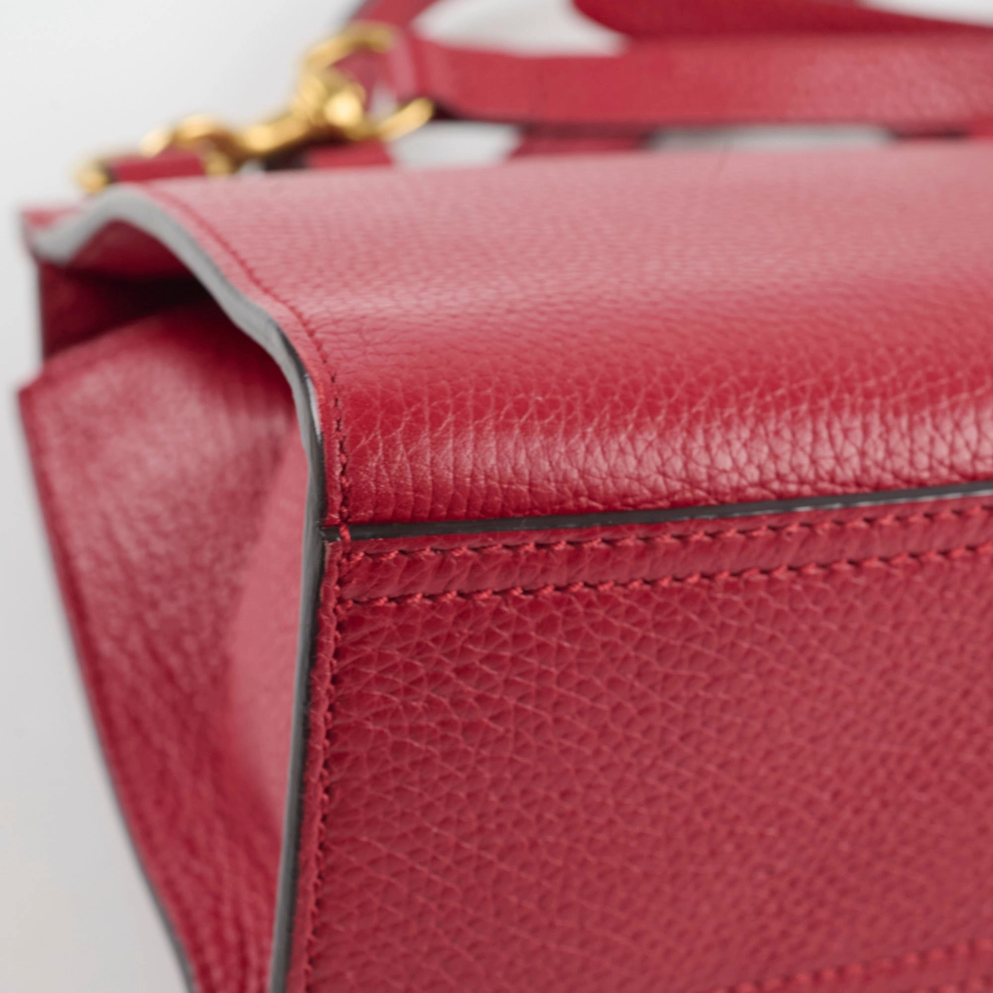 Gucci GG Marmont Top Handle Red