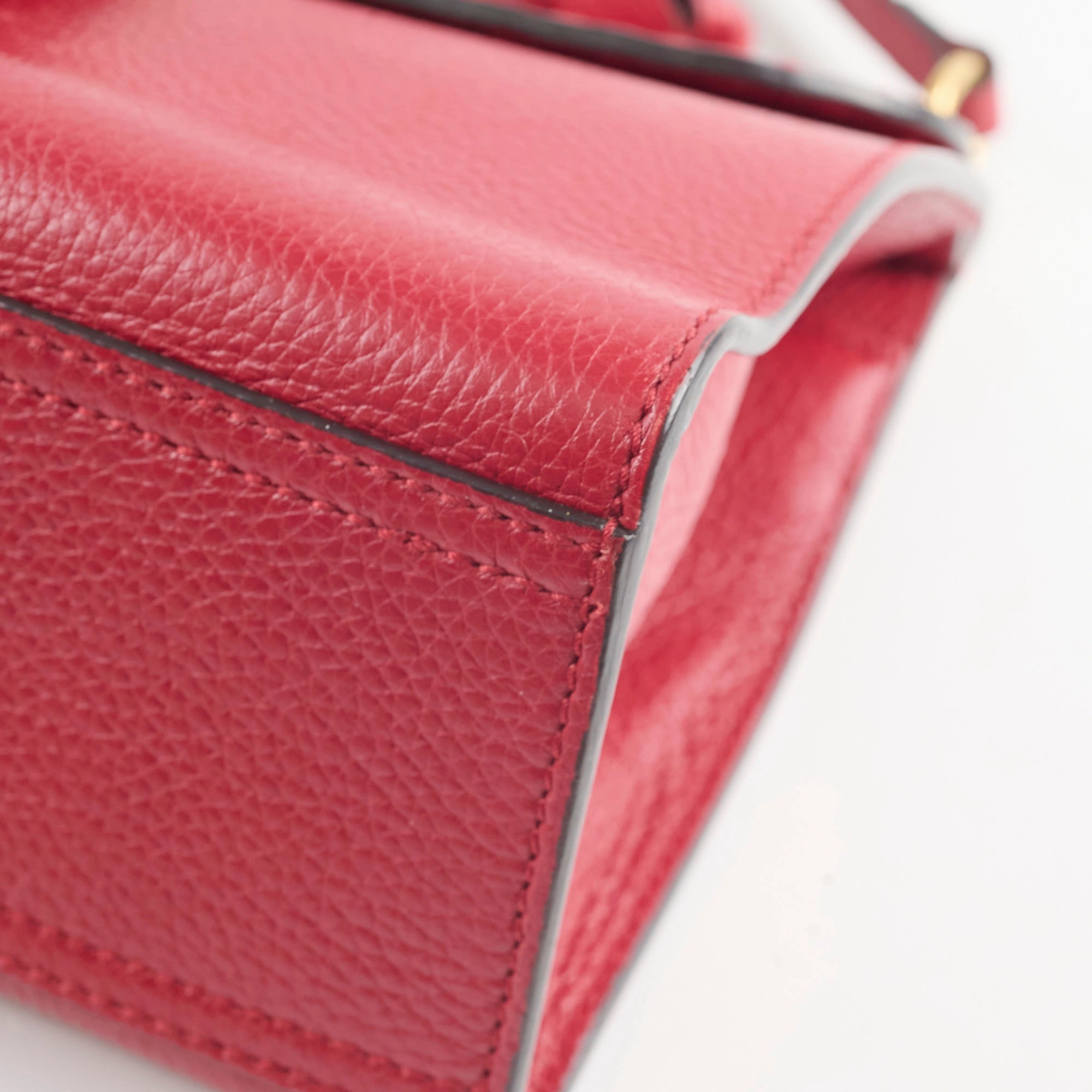 Gucci GG Marmont Top Handle Red