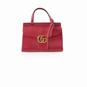 Gucci GG Marmont Top Handle Red