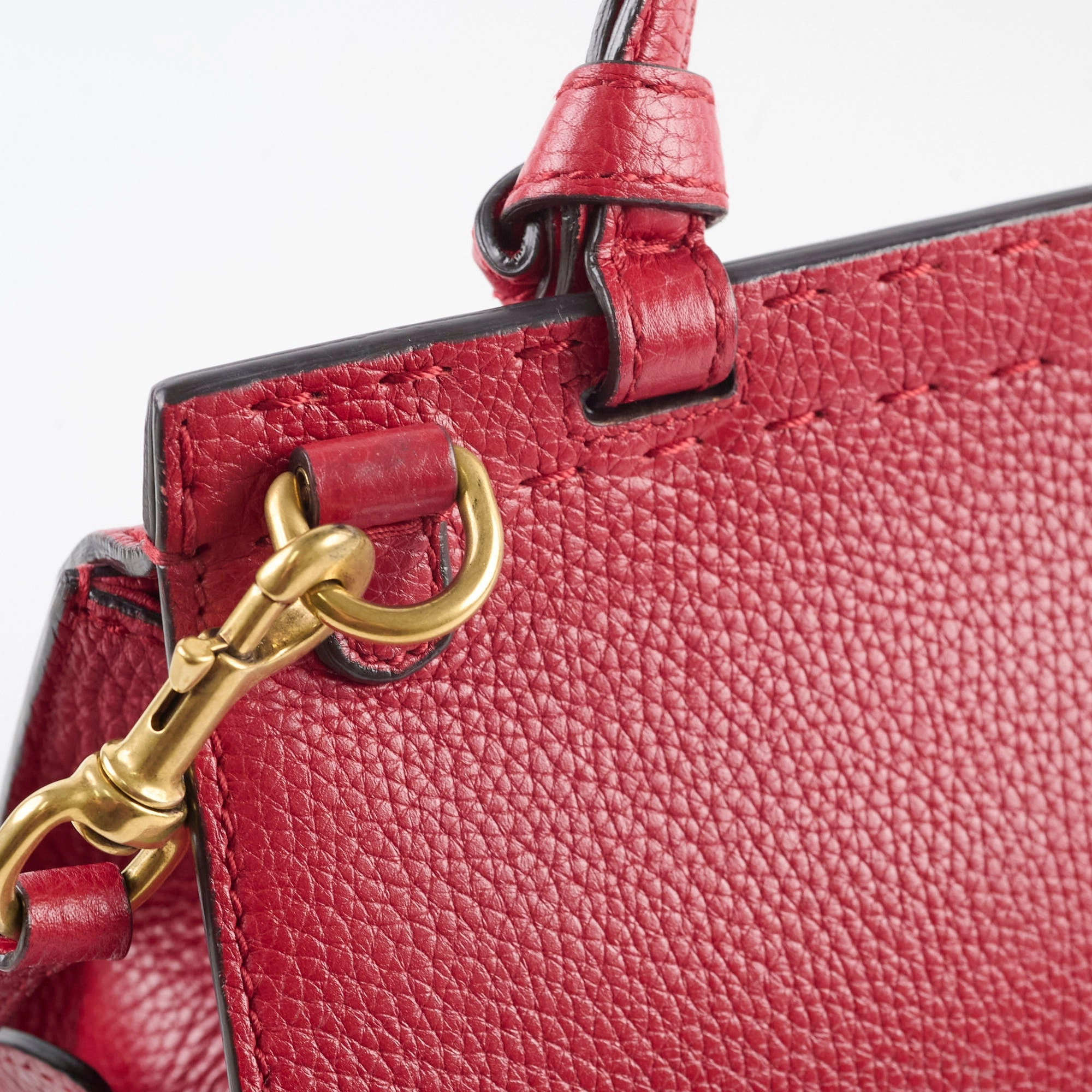 Gucci GG Marmont Top Handle Red