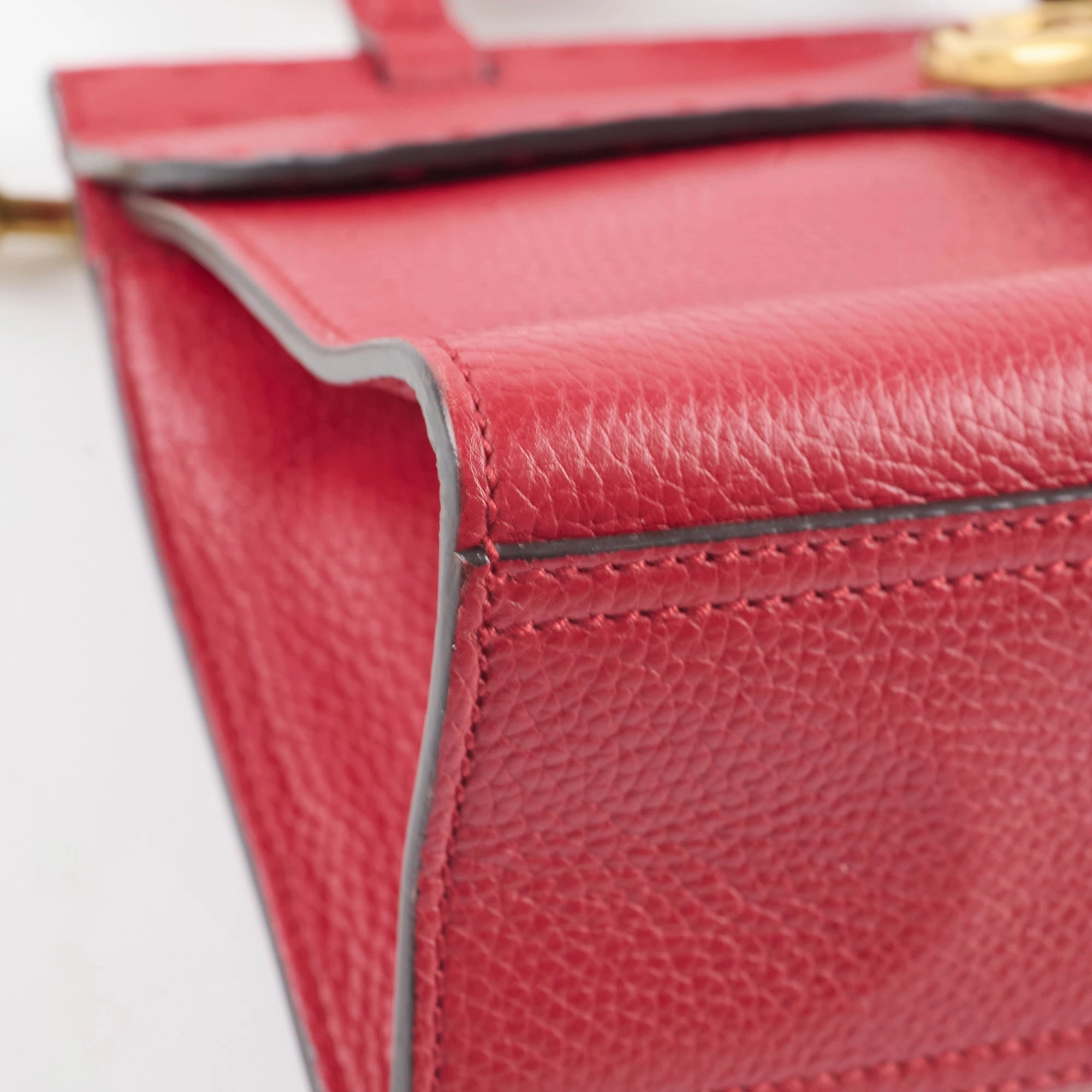 Gucci GG Marmont Top Handle Red