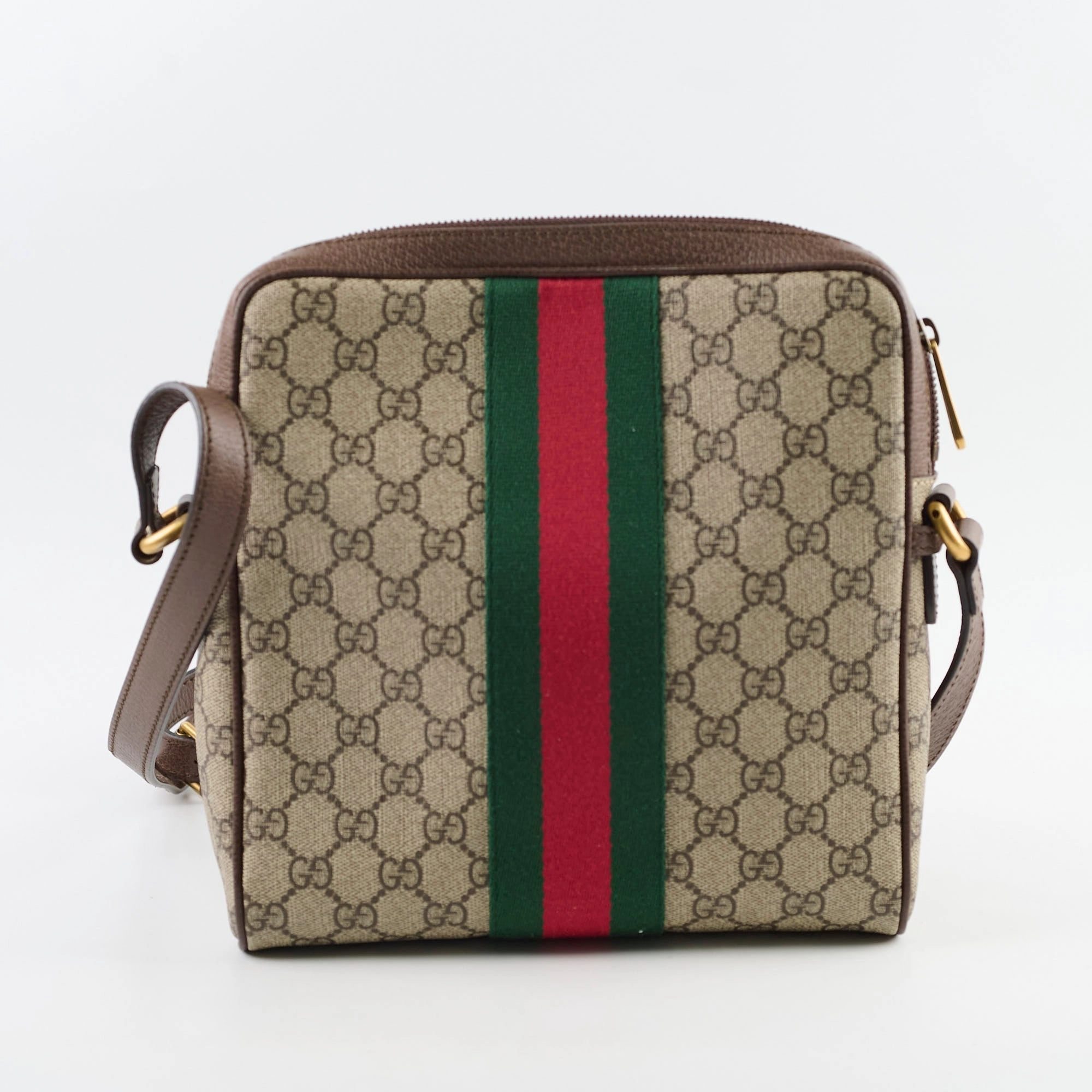 Gucci GG Surpreme Messenger Bag Beige