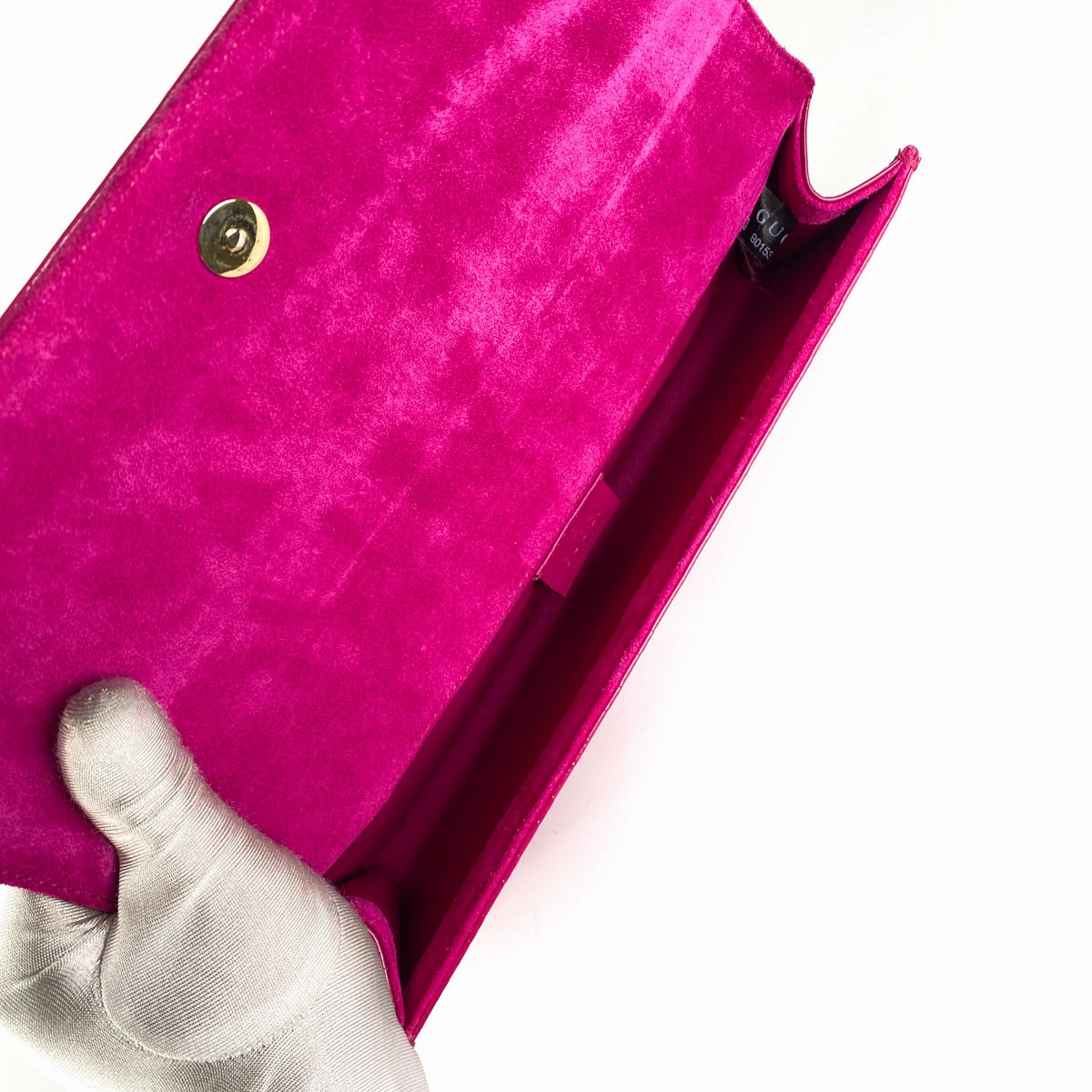 Gucci Guccirisma Clutch Purple