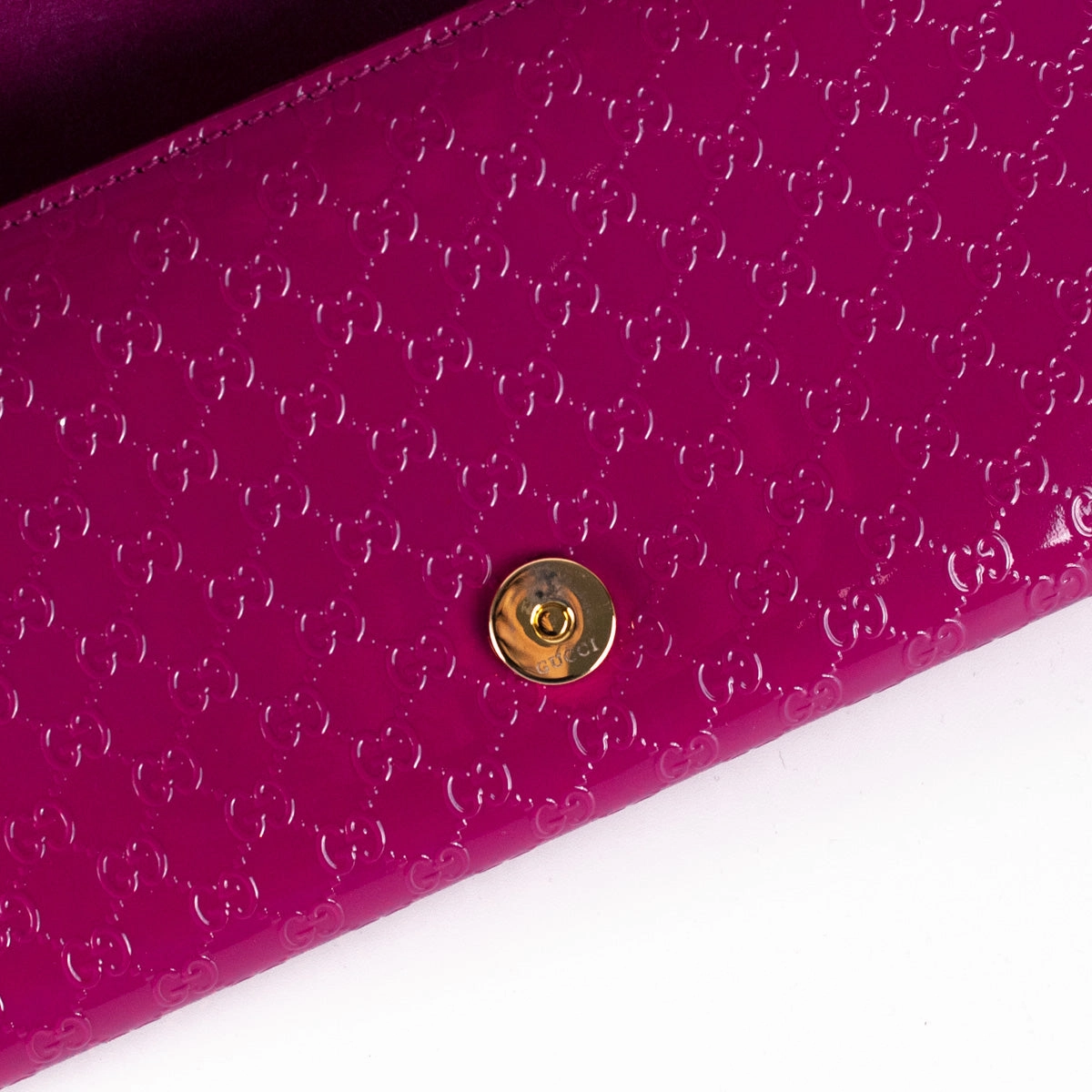 Gucci Guccirisma Clutch Purple