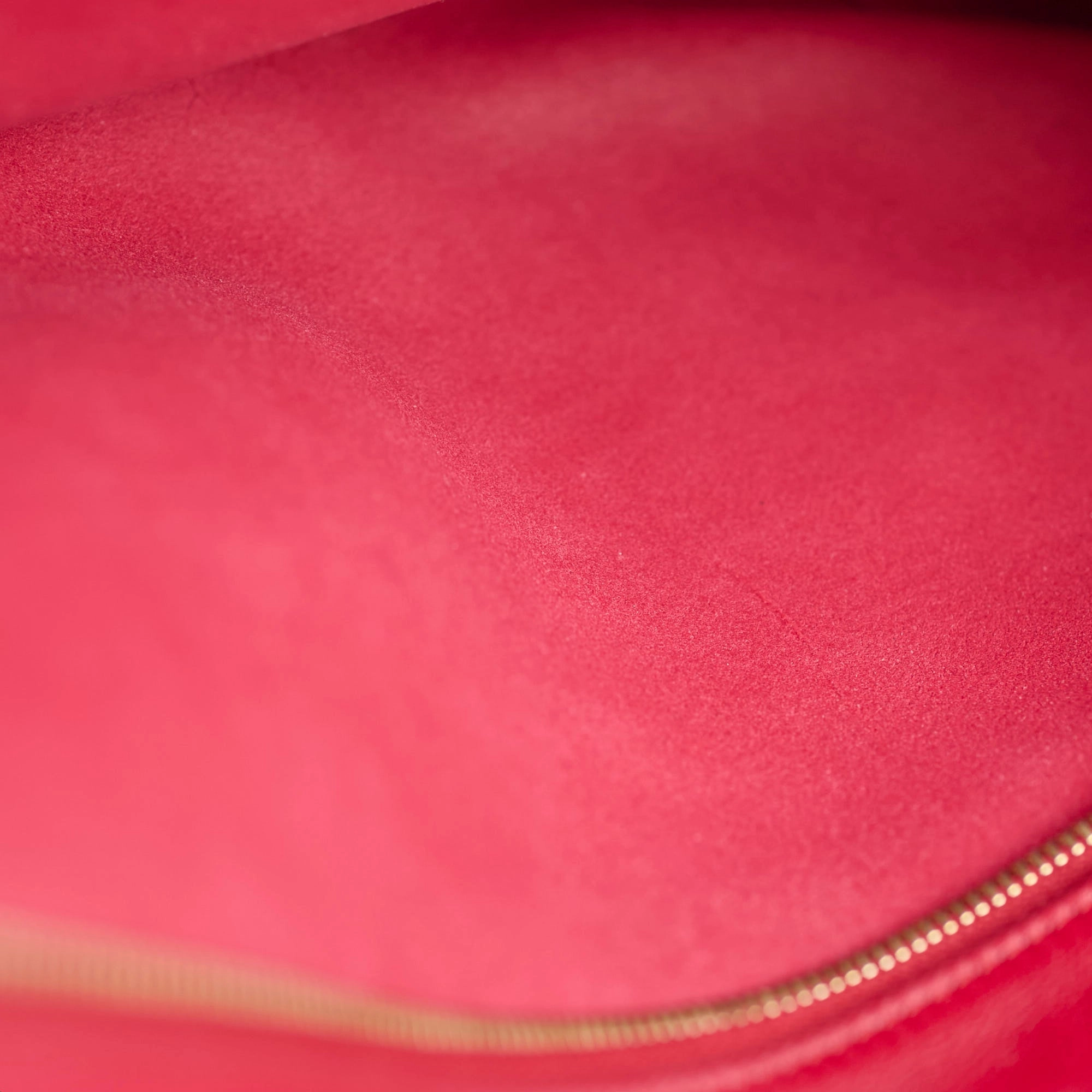 Gucci Leather Tassle Clutch Red
