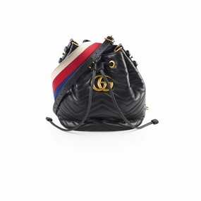 Gucci Marmont Bucket Bag Black
