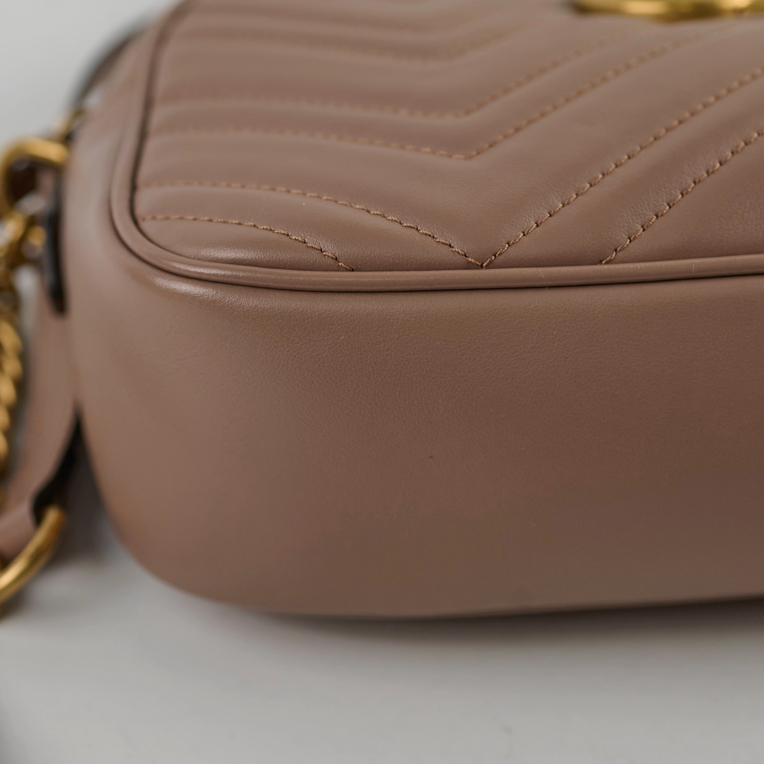Gucci Marmont Camera Bag Dusty Pink