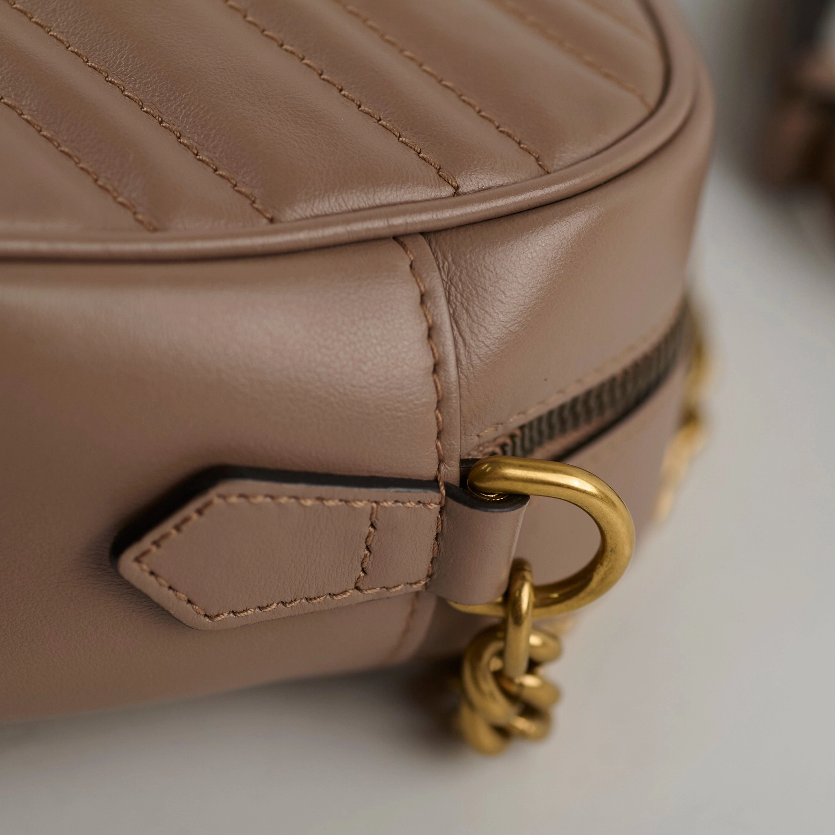 Gucci Marmont Camera Bag Dusty Pink