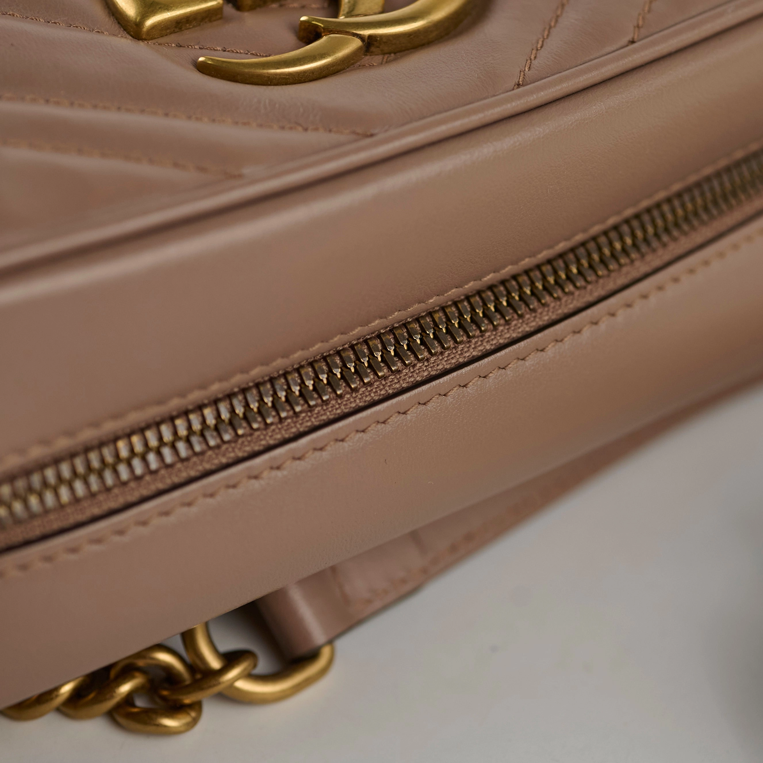 Gucci Marmont Camera Bag Dusty Pink
