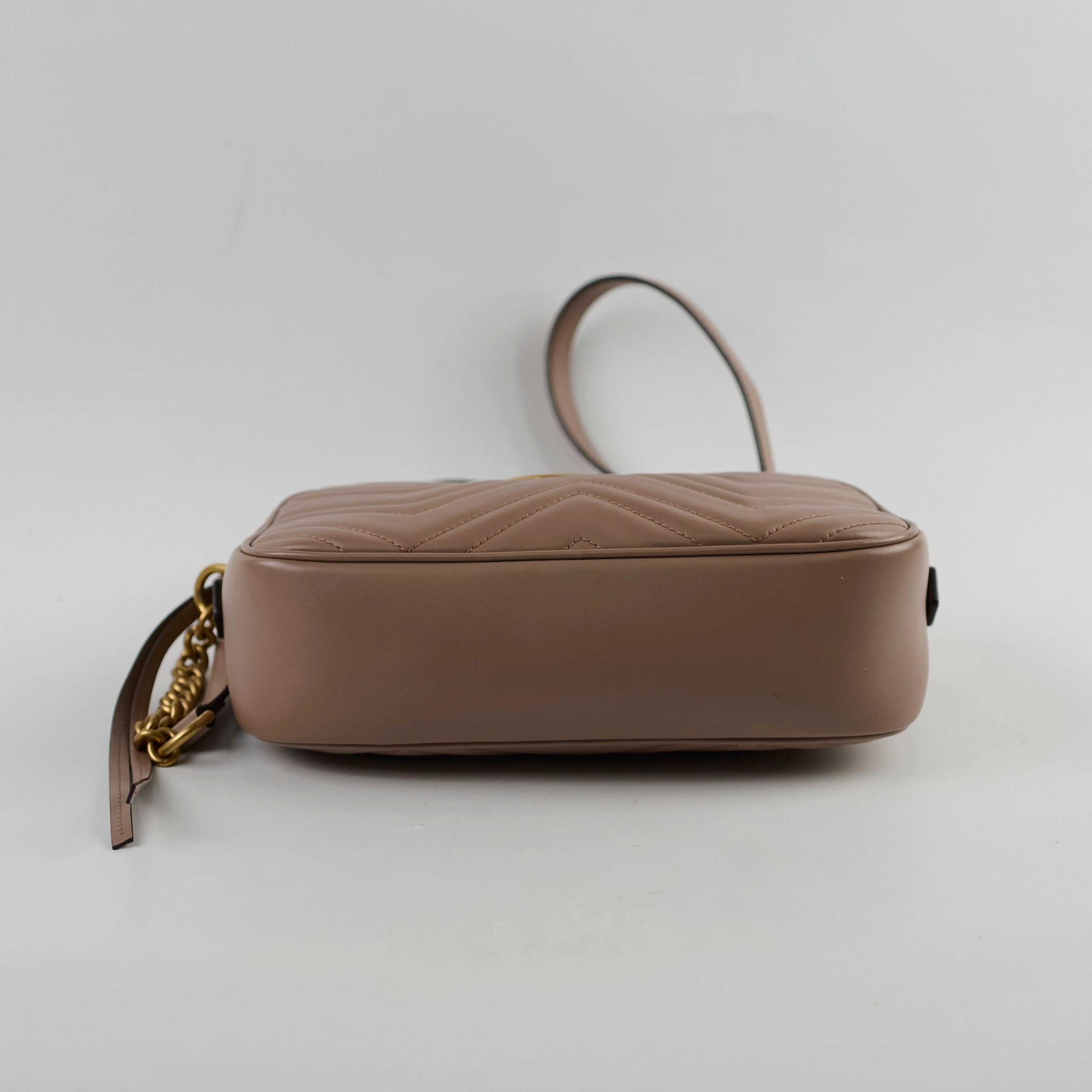 Gucci Marmont Camera Bag Dusty Pink