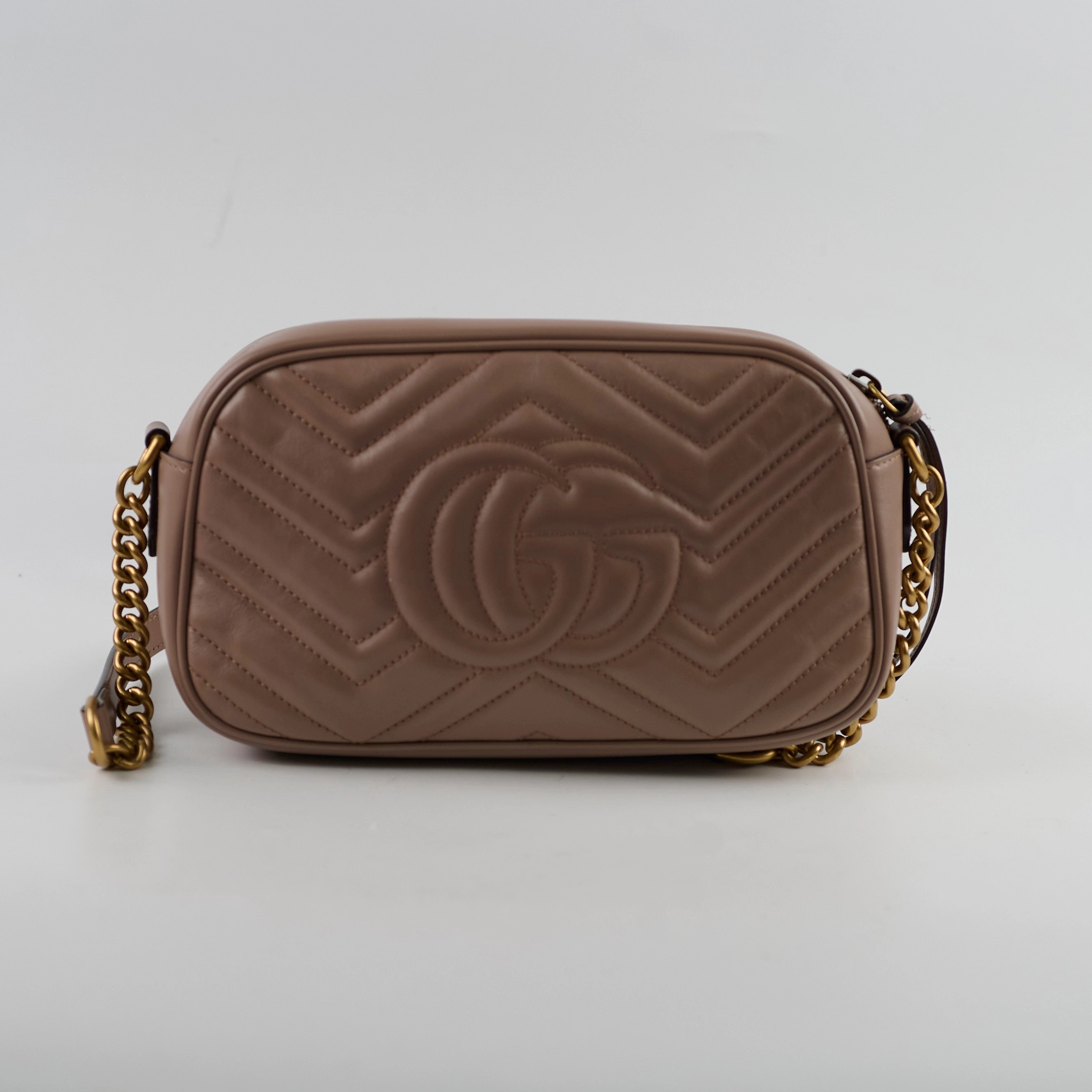 Gucci Marmont Camera Bag Dusty Pink