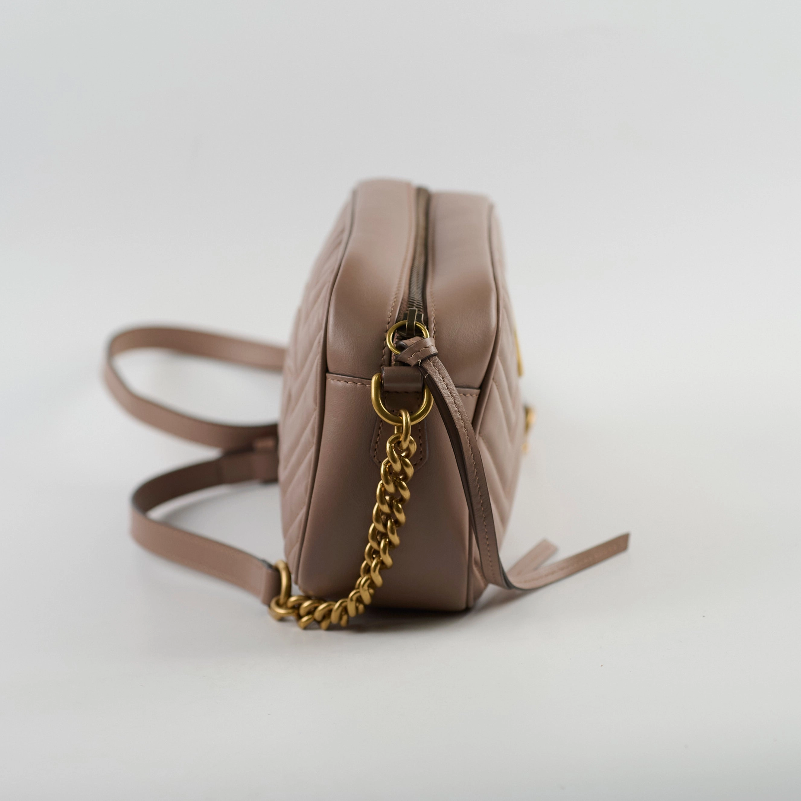 Gucci Marmont Camera Bag Dusty Pink