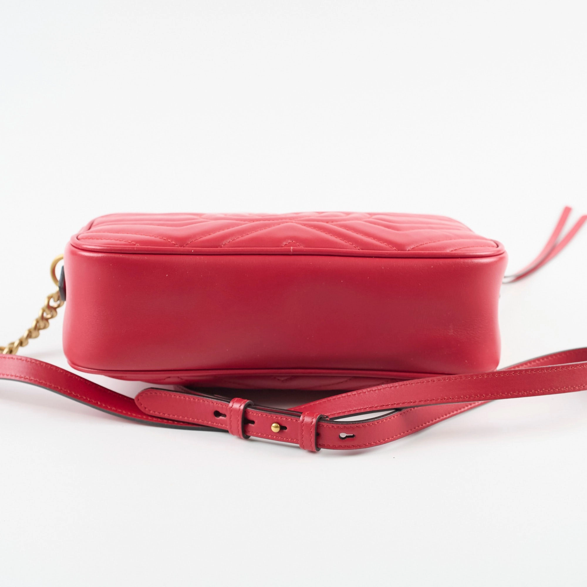 Gucci Marmont Camera Bag Red