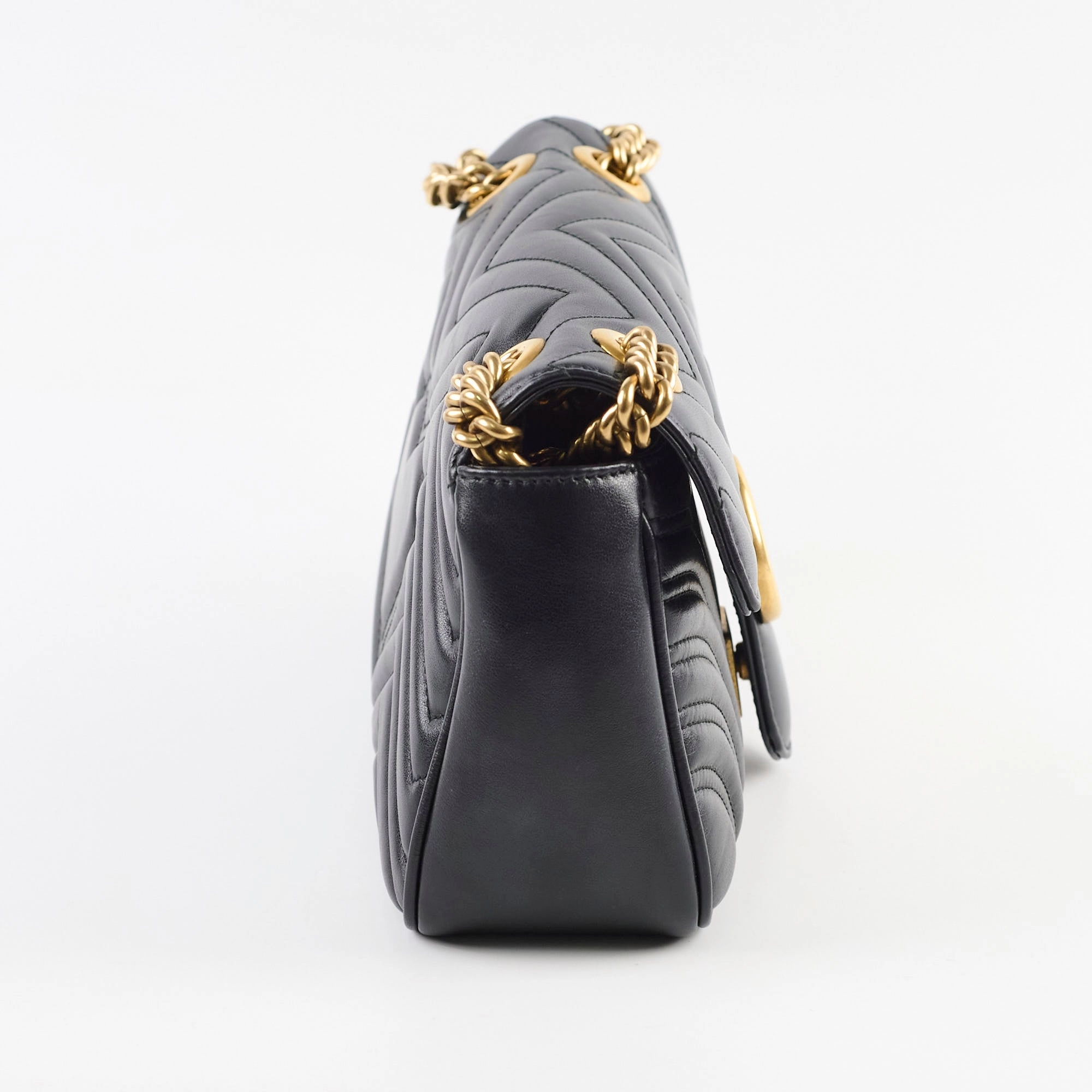Gucci Marmont Flap Medium Black