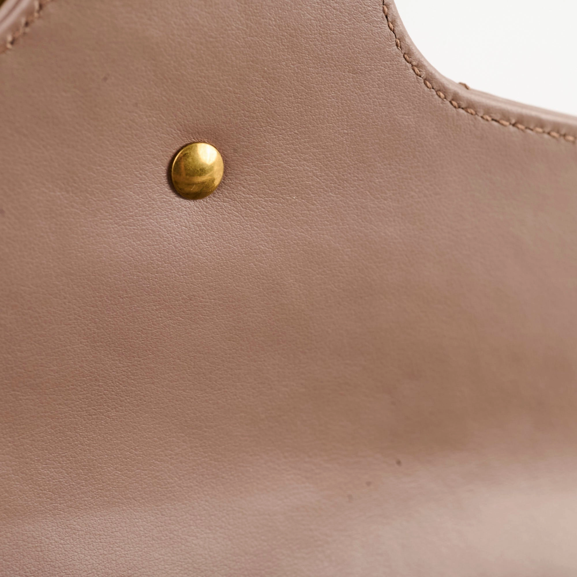 Gucci Marmont Medium Shoulder Bag Beige / Dusty Pink