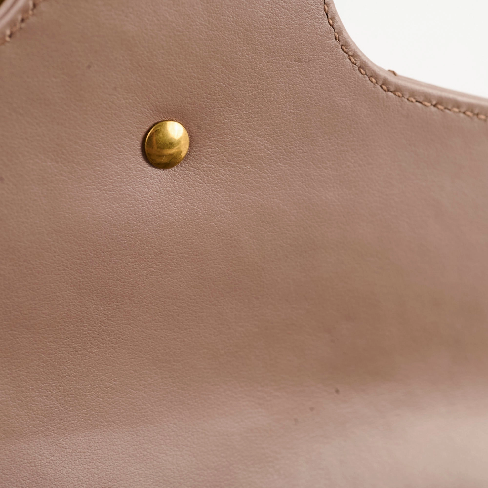 Gucci Marmont Medium Shoulder Bag Beige / Dusty Pink