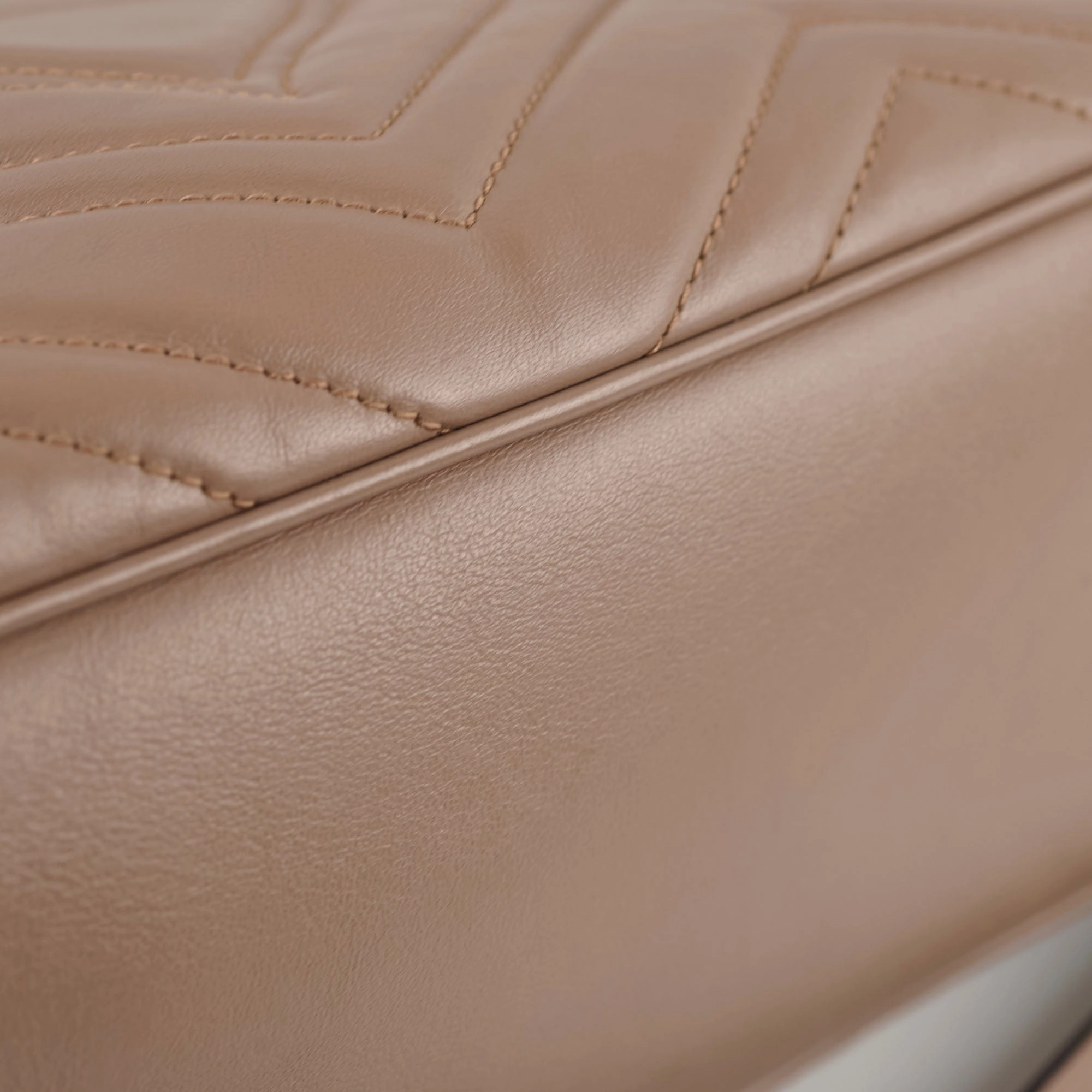 Gucci Medium GG Marmont Top Handle Dusty Pink