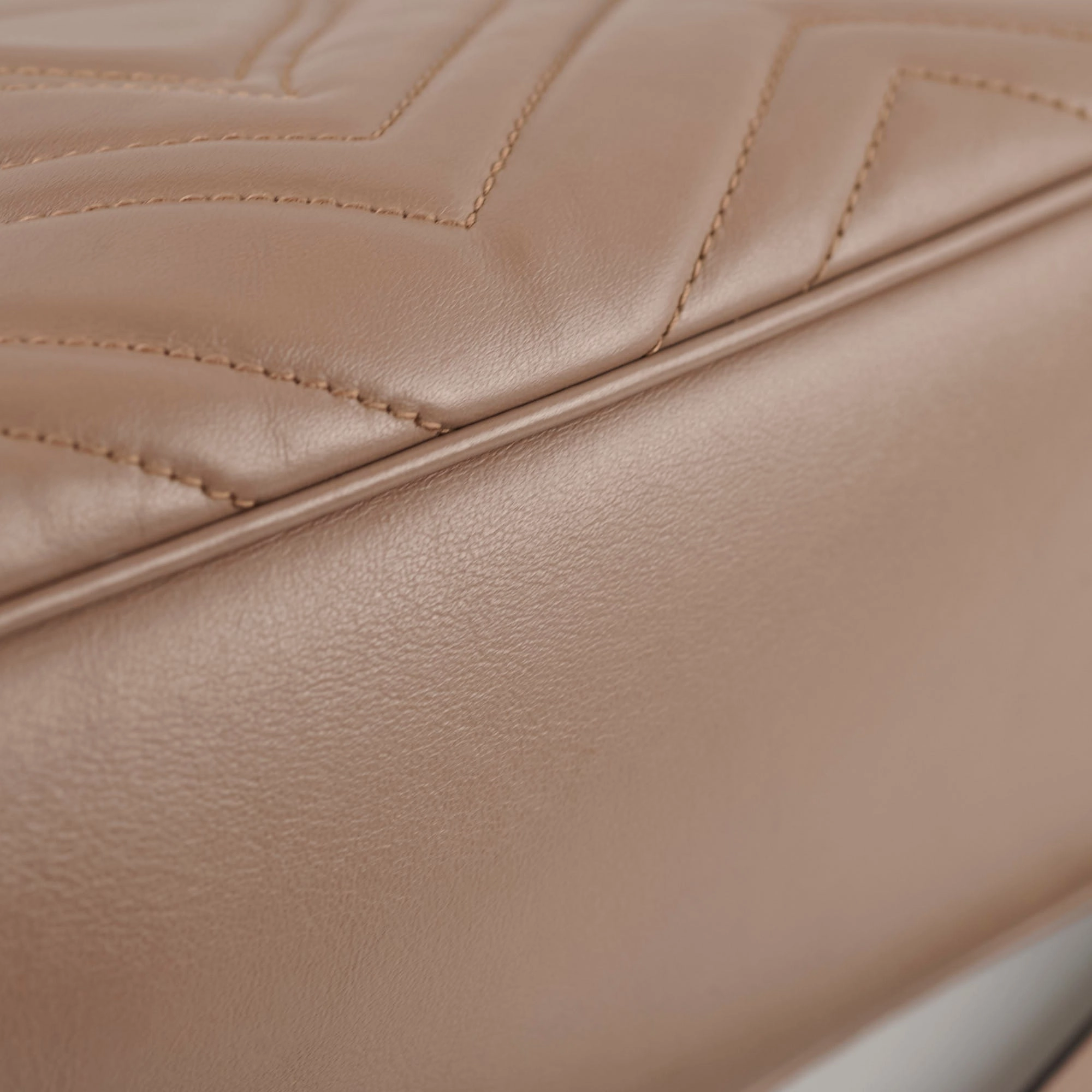 Gucci Medium GG Marmont Top Handle Dusty Pink