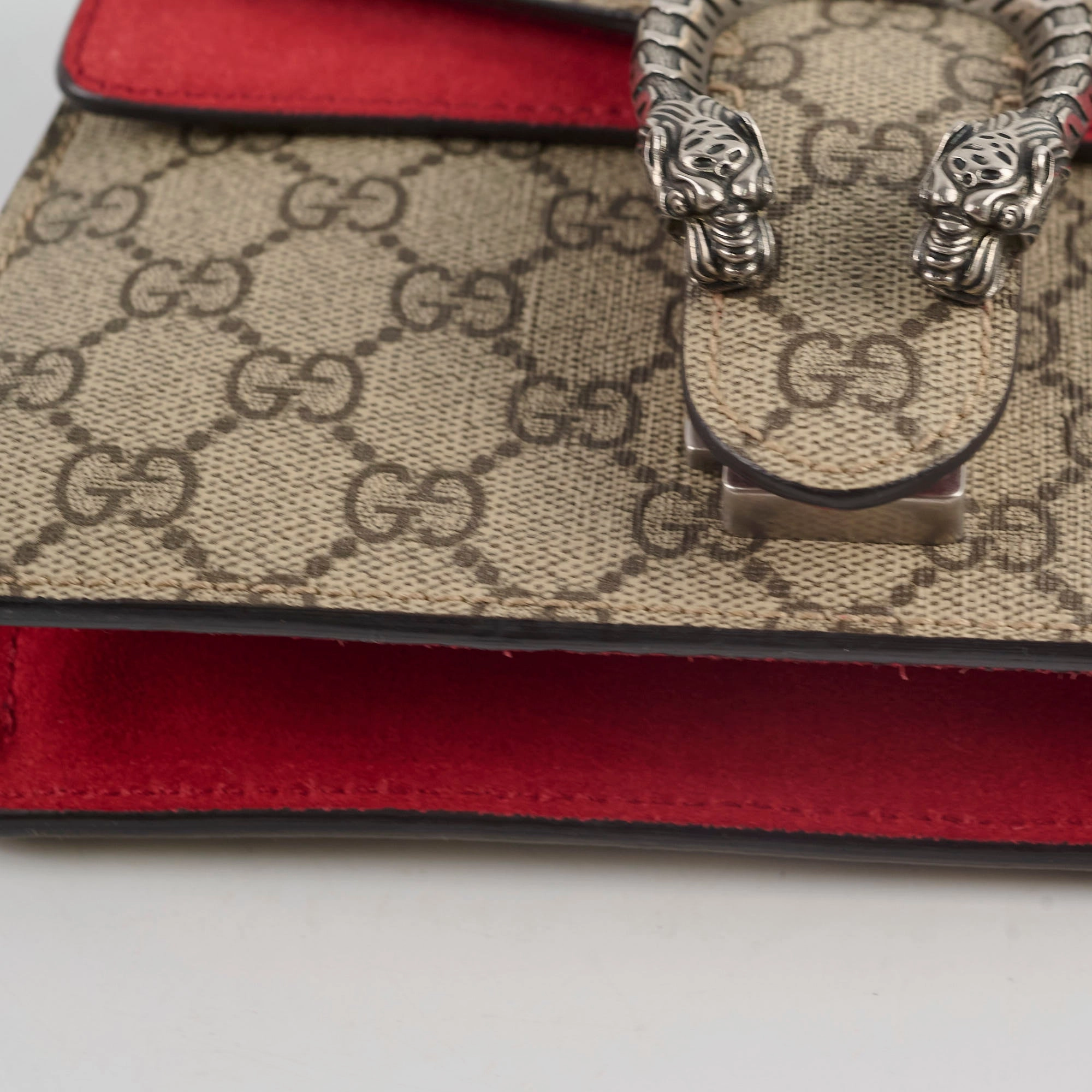 Gucci Mini Supreme Dionysus Red