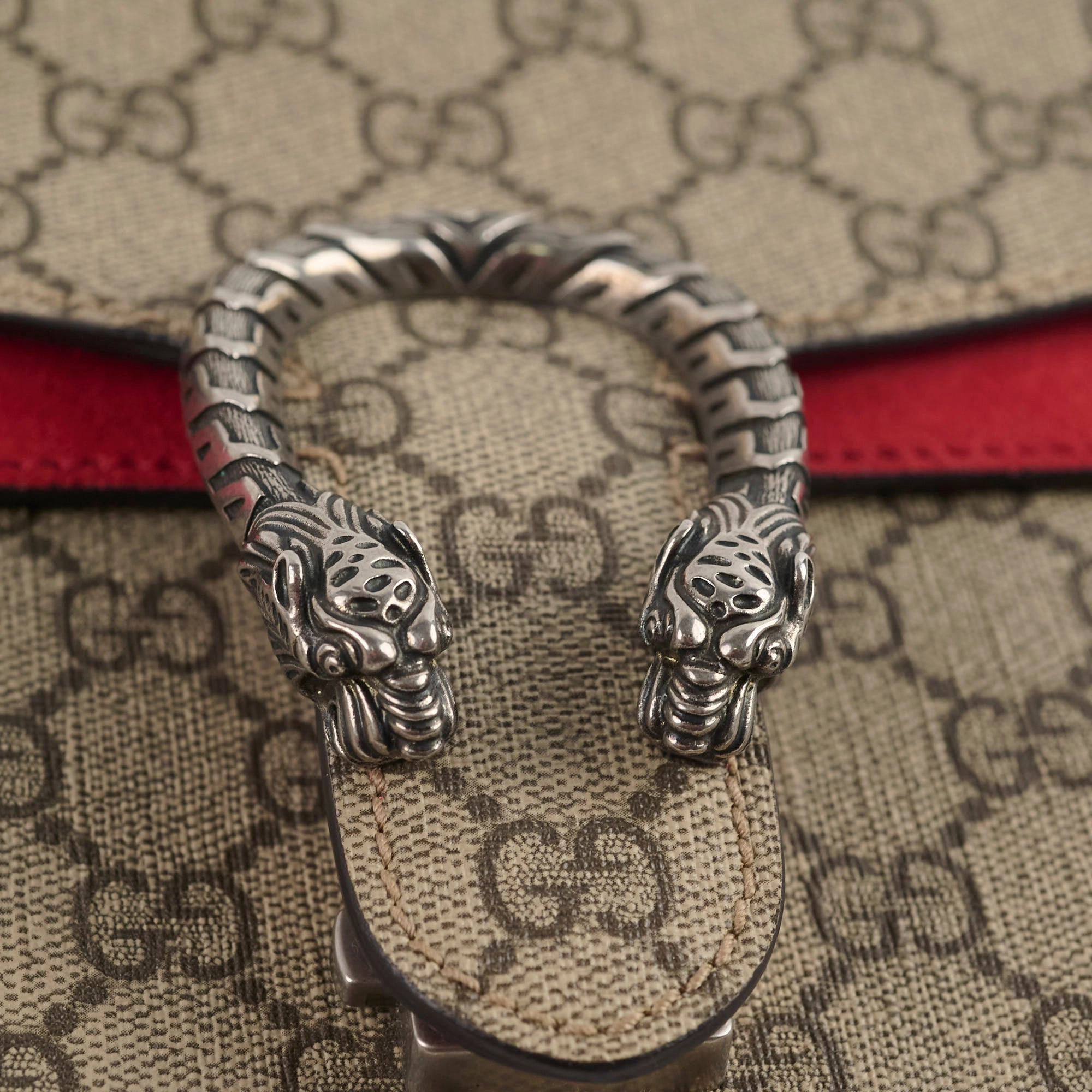 Gucci Mini Supreme Dionysus Red