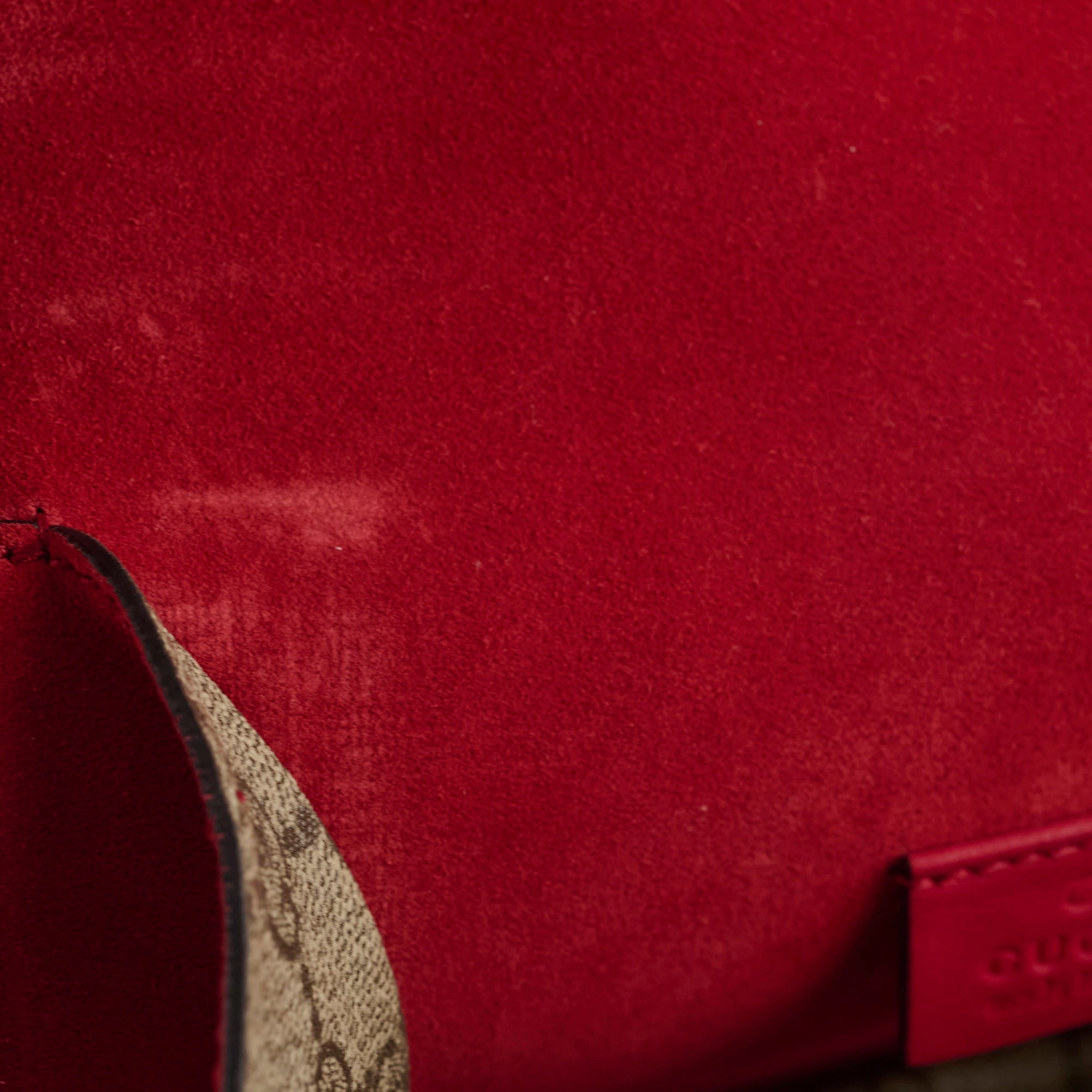 Gucci Mini Supreme Dionysus Red