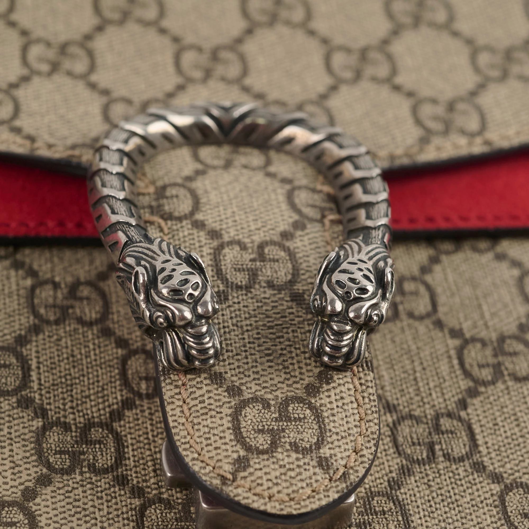Gucci Mini Supreme Dionysus Red