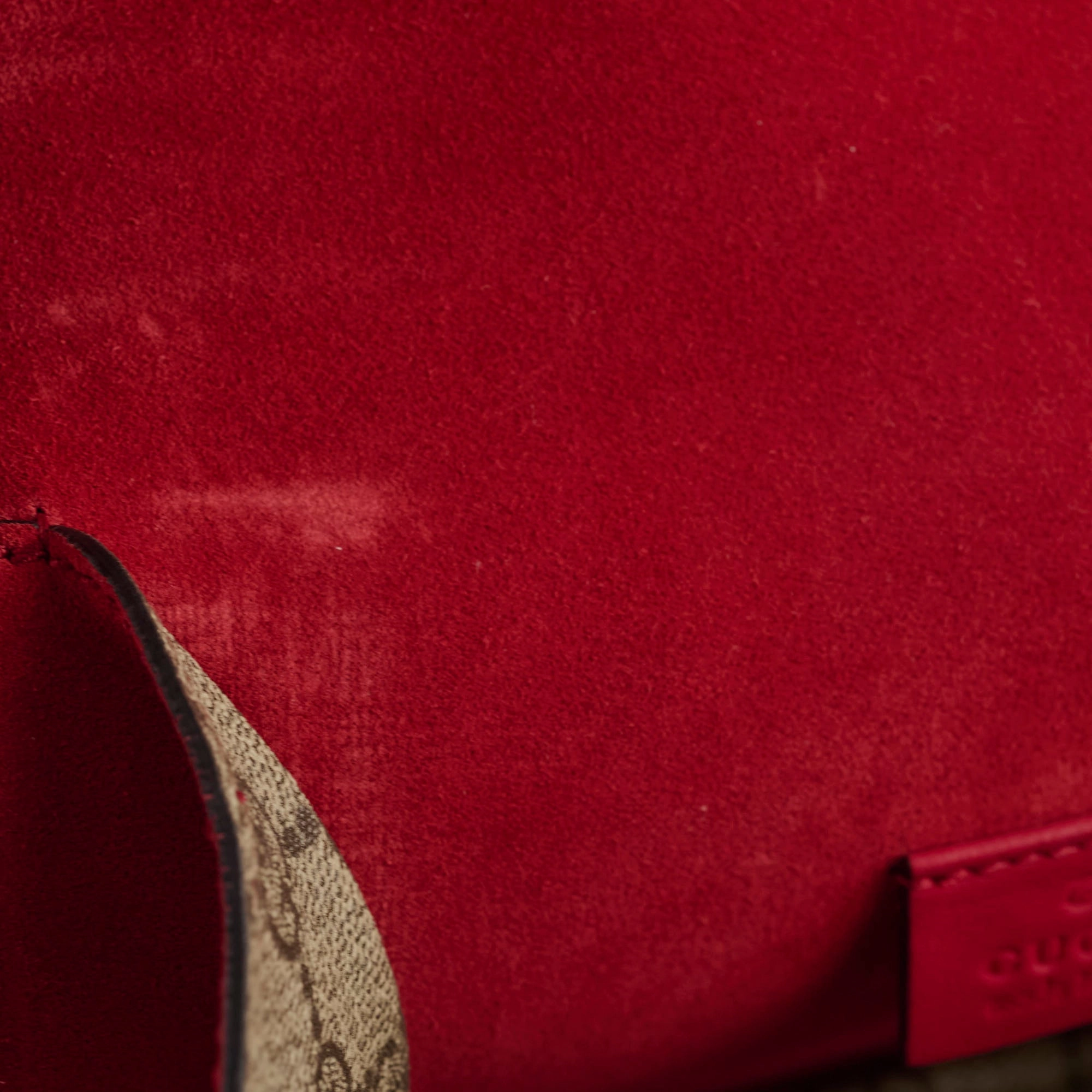 Gucci Mini Supreme Dionysus Red