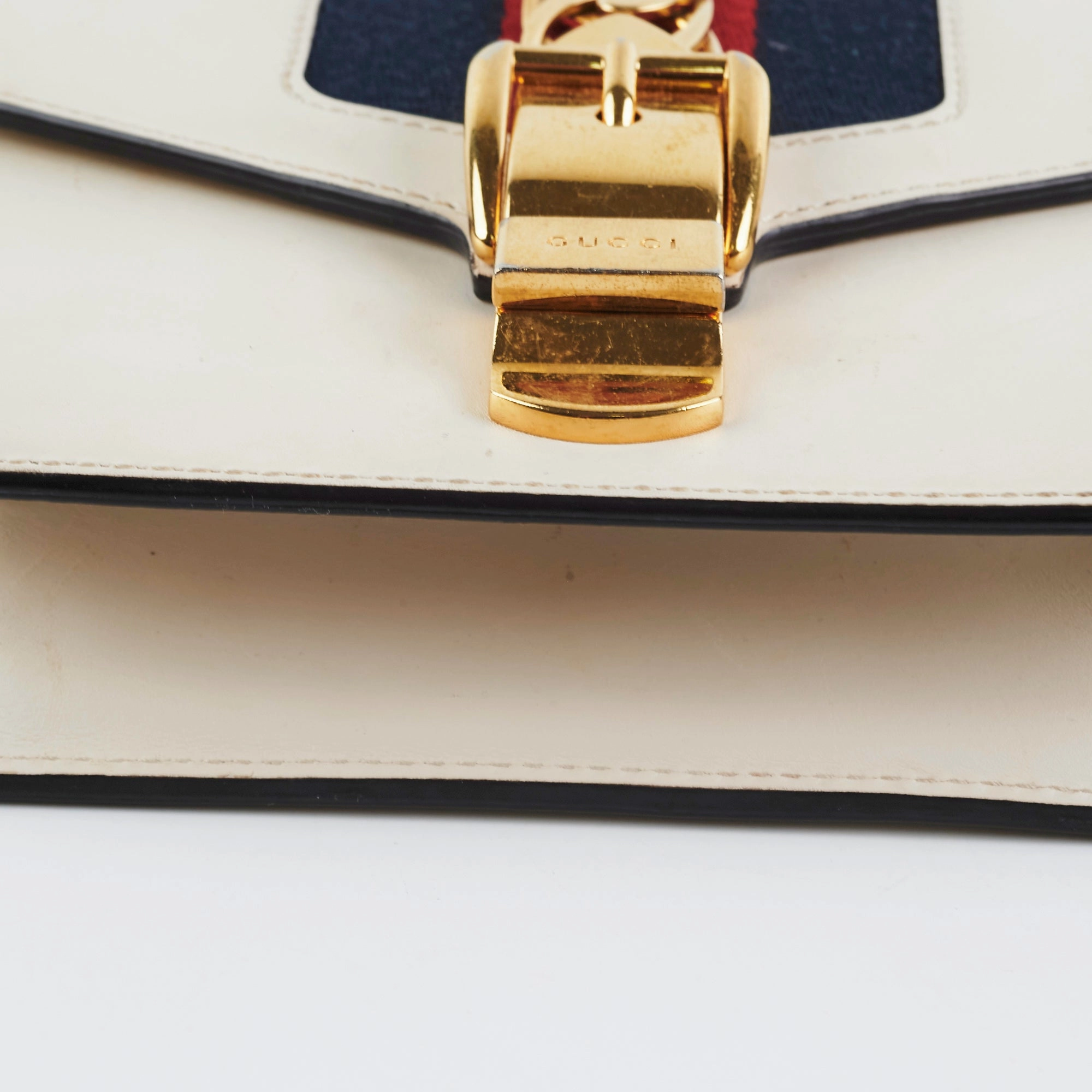 Gucci Mini Sylvie Bag Cream